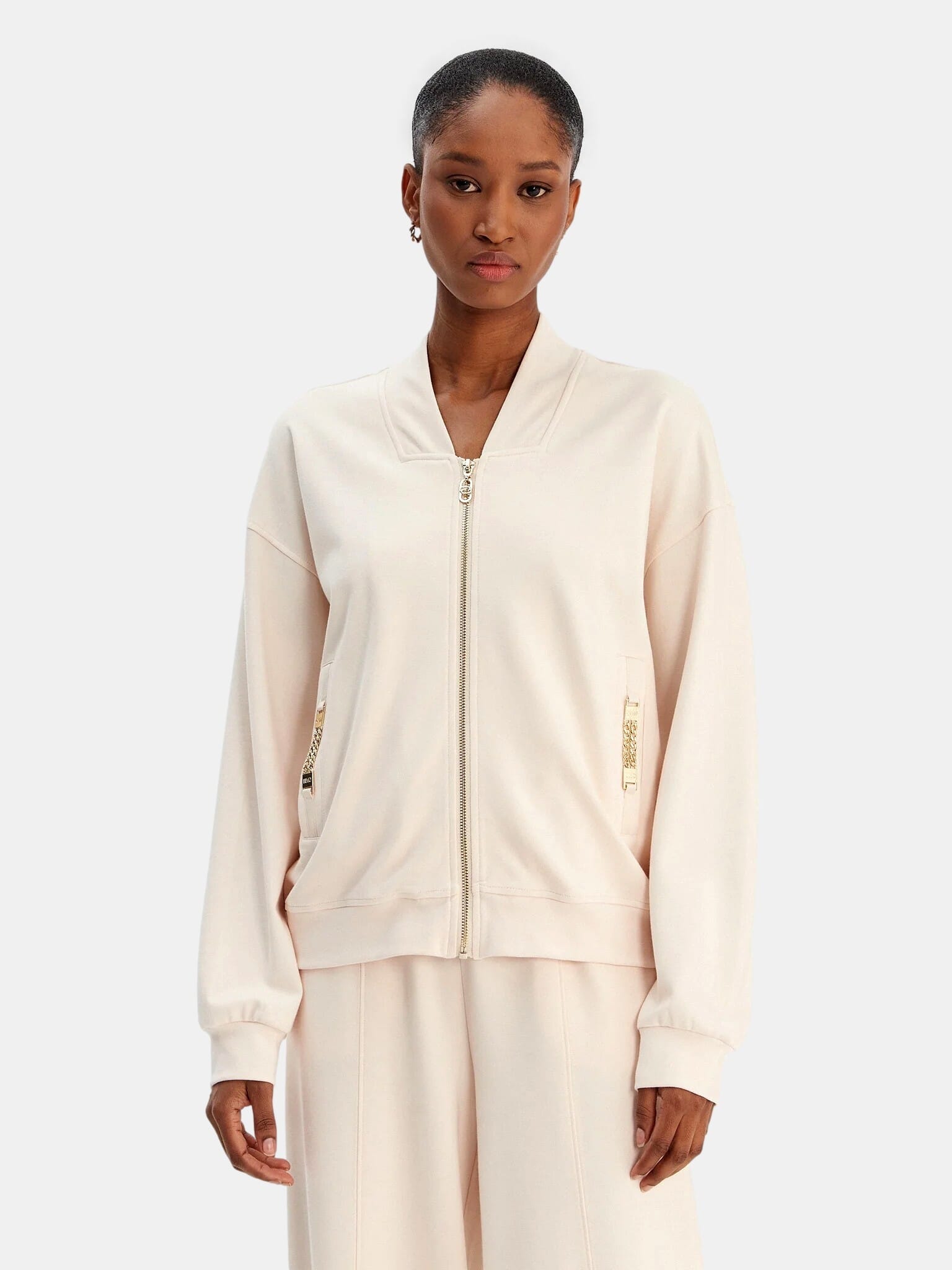 Sweatshirt With Chain Details Liu Jo