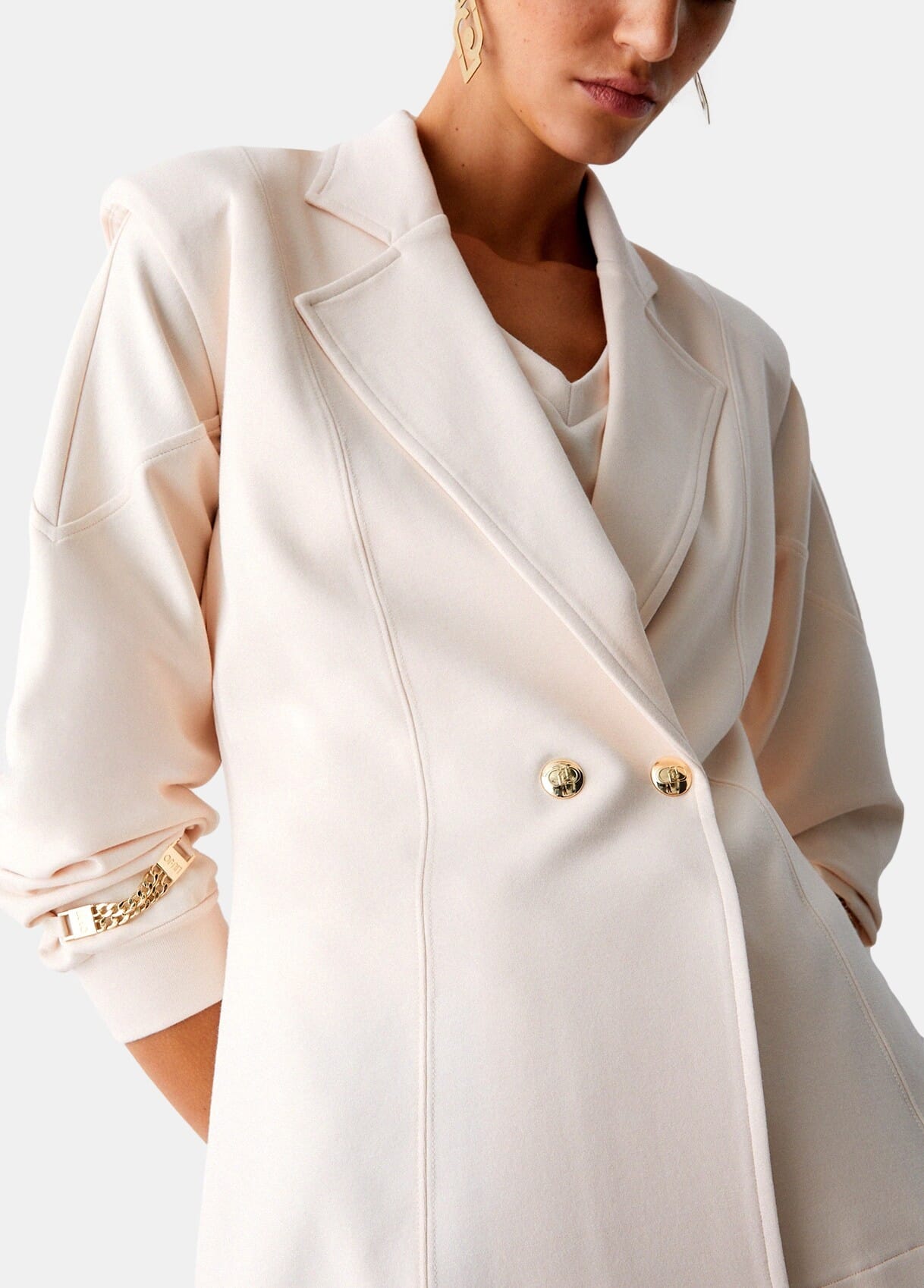 Liu Jo Vest With Padded Shoulders