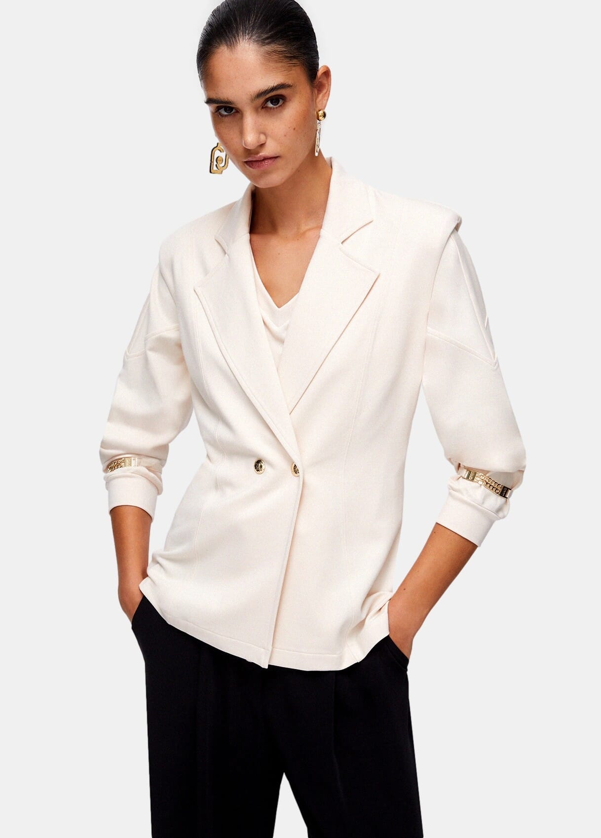 Liu Jo Vest With Padded Shoulders