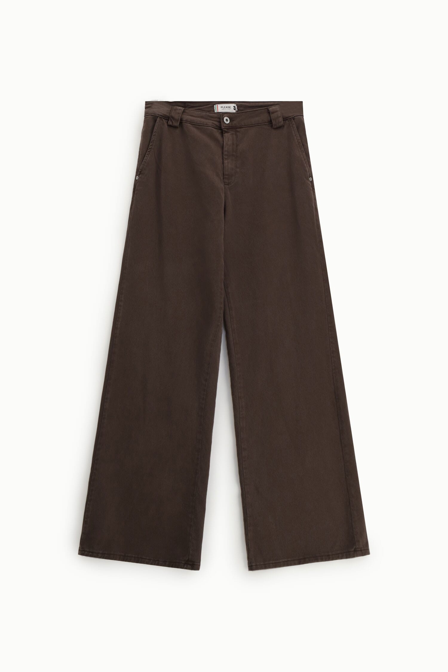 Low Waist Palace Trousers With Wide Leg Please