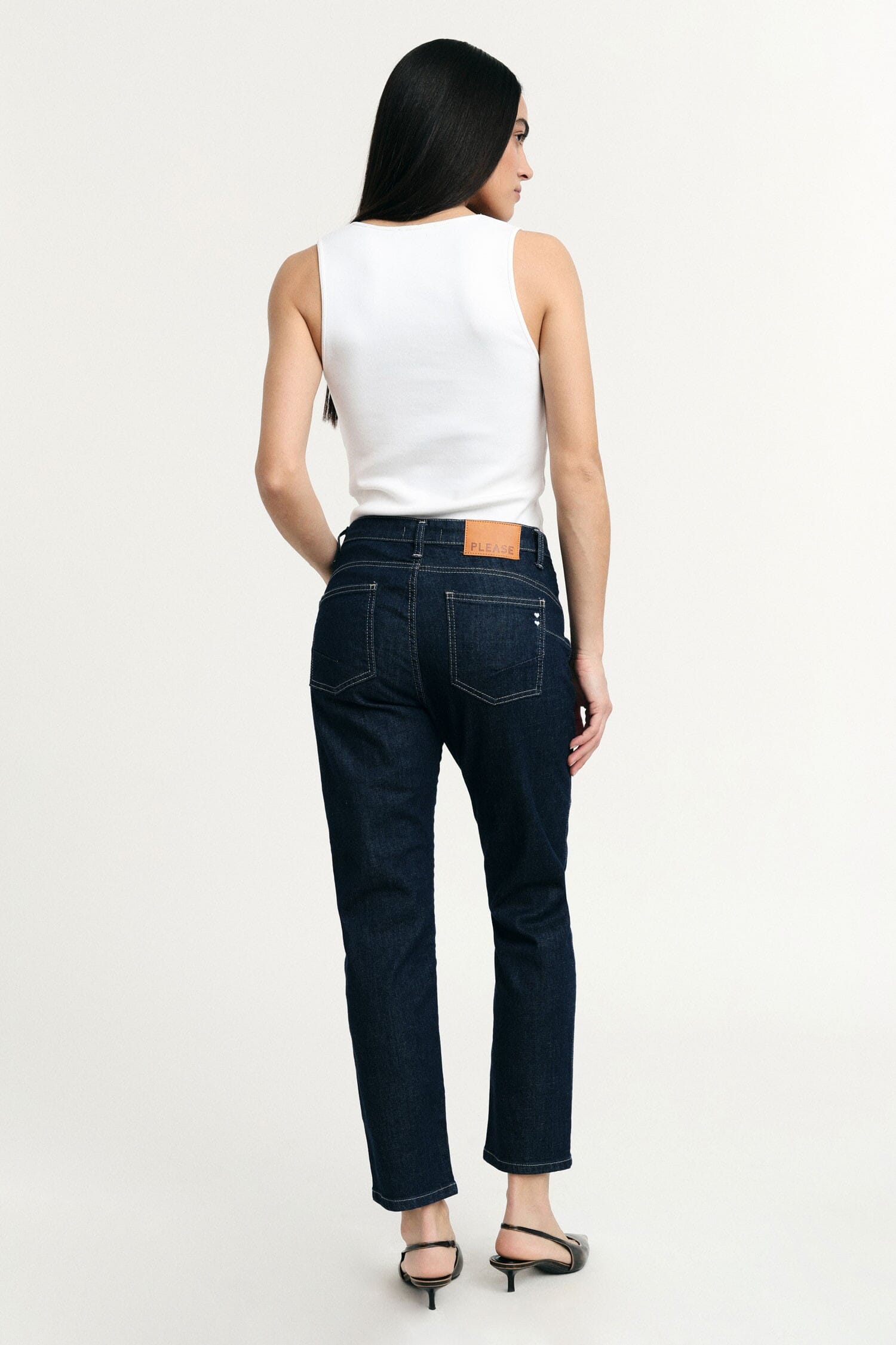 Jeans Regular-Fit A Gamba Dritta Con Cinque Tasche Please