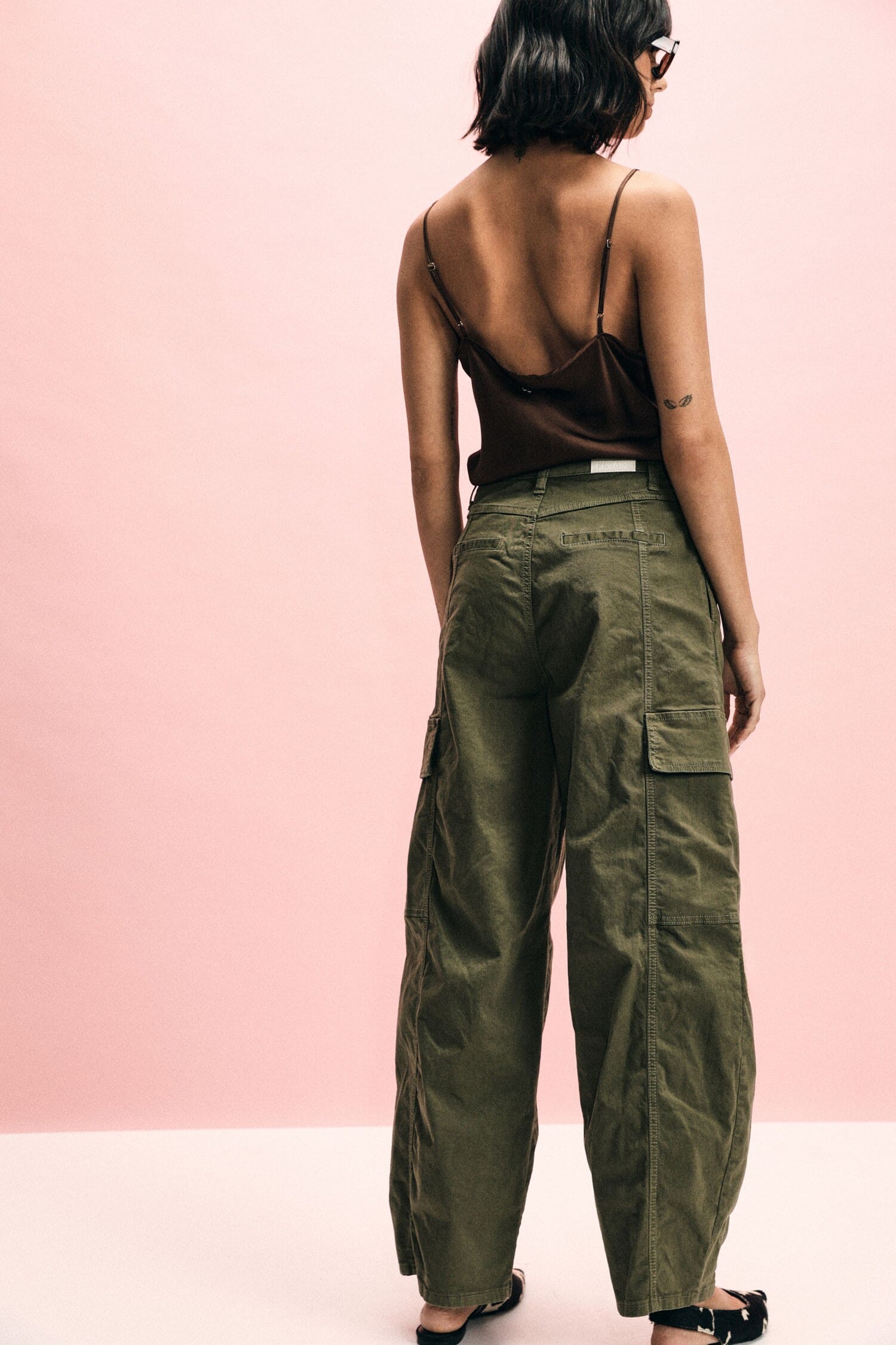 Palace Trousers Pockets Cargo High Waist Please