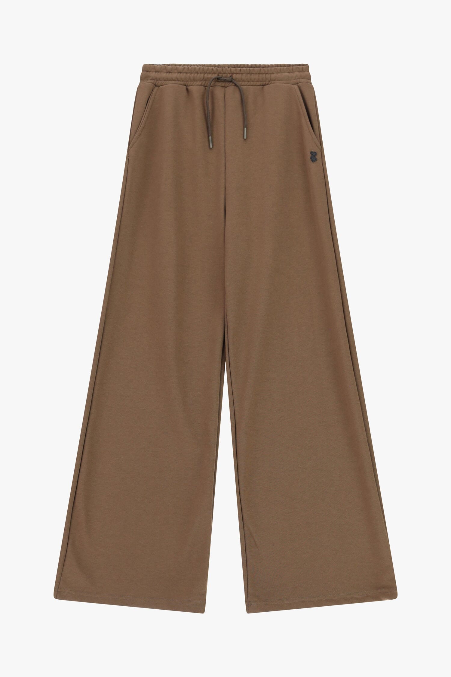 Palazzo Trousers Sports High Waisted Drawstring Please