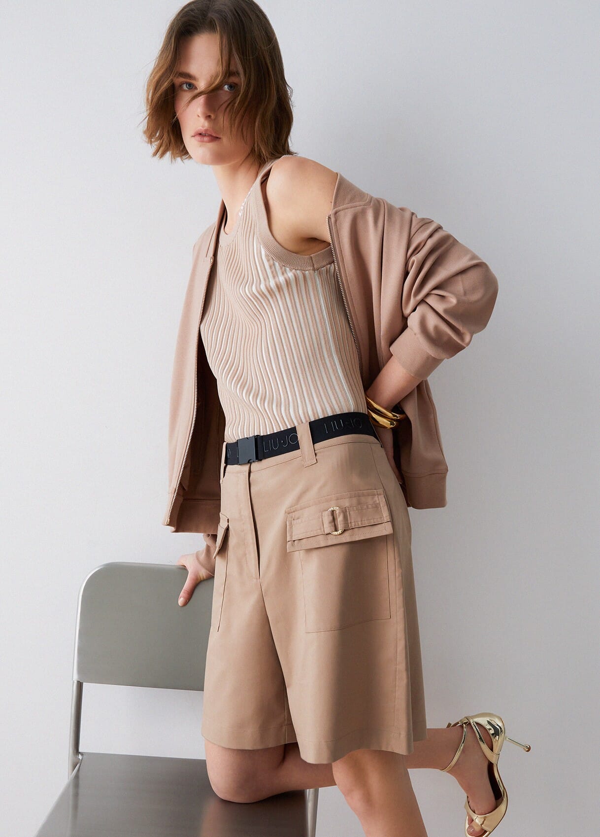 Bermuda Con Maxi Tasche Liu JO