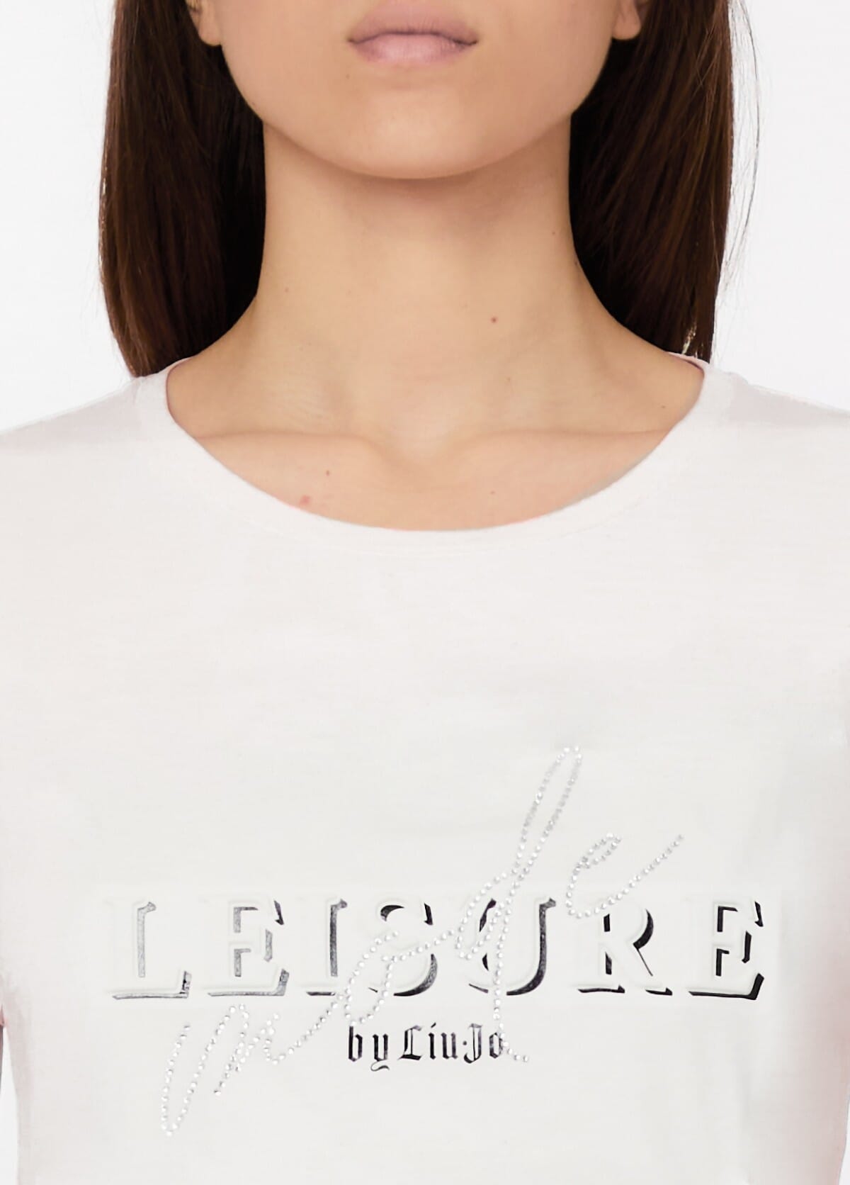 Liu Jo T-Shirt With Rhinestones