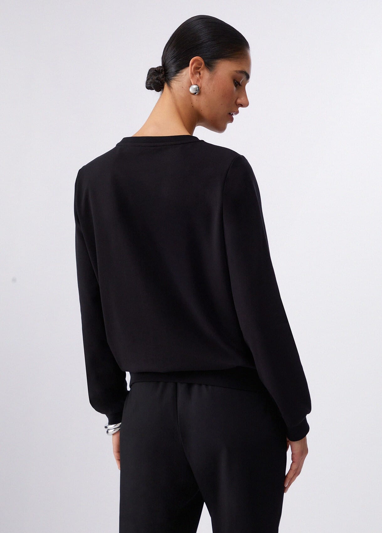 Sweatshirt With Liu Jo Jewel Detailing