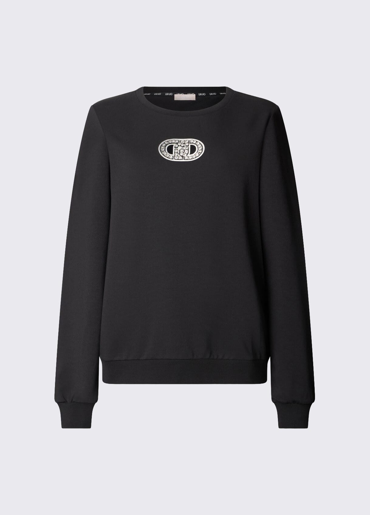 Sweatshirt With Liu Jo Jewel Detailing