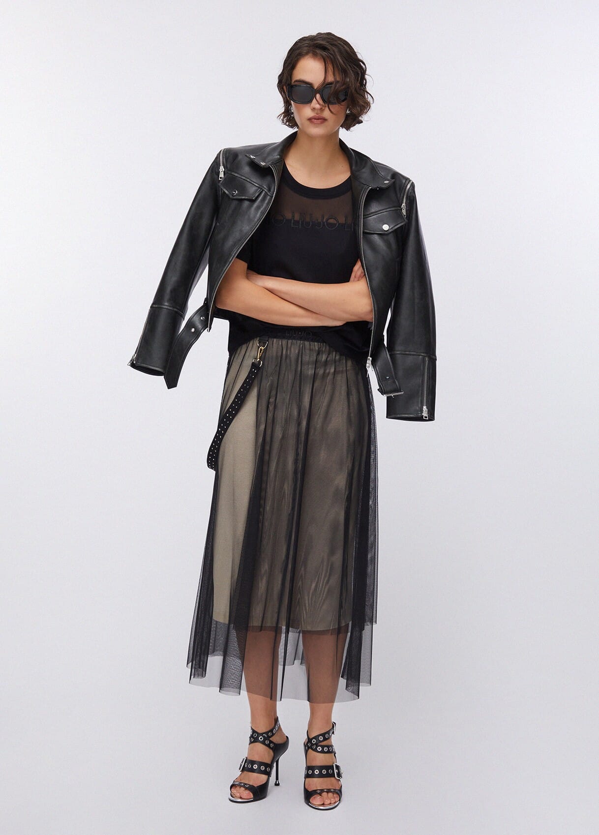 Liu Jo - Jupe longue en tulle