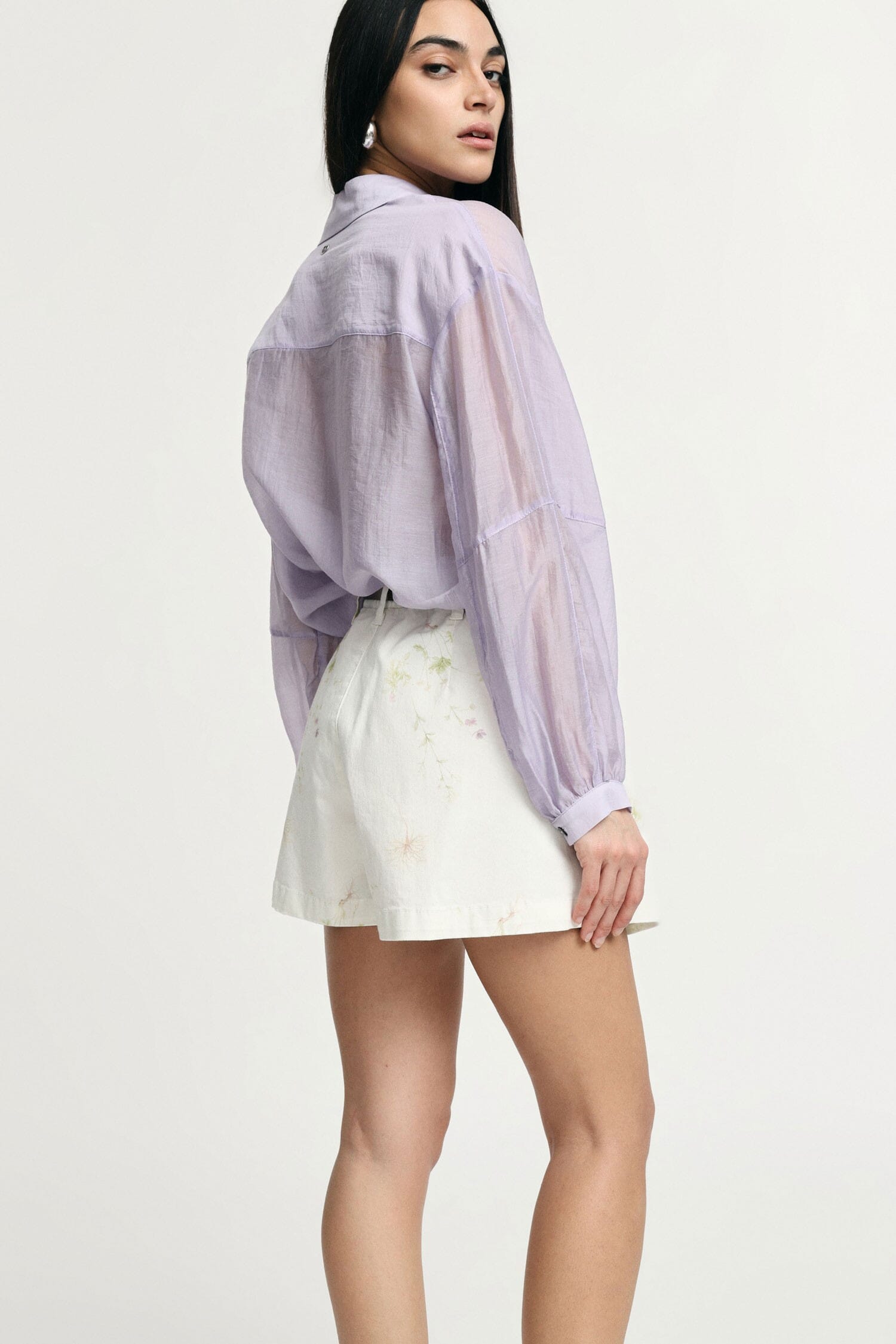 Shorts Regular-Fit Con Cintura E Stampa Delicata Please