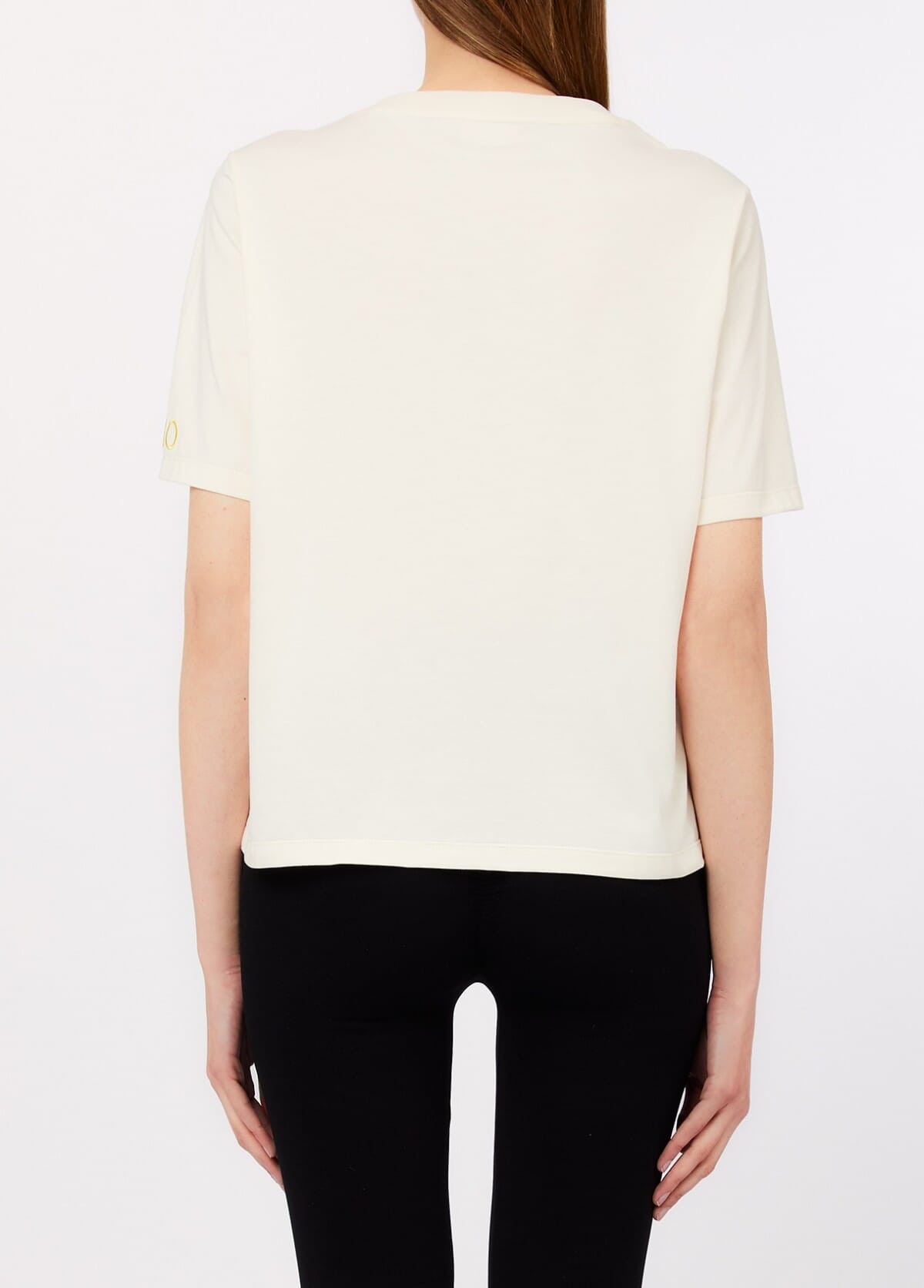 Liu Jo T-Shirt With Floral Patterned Top