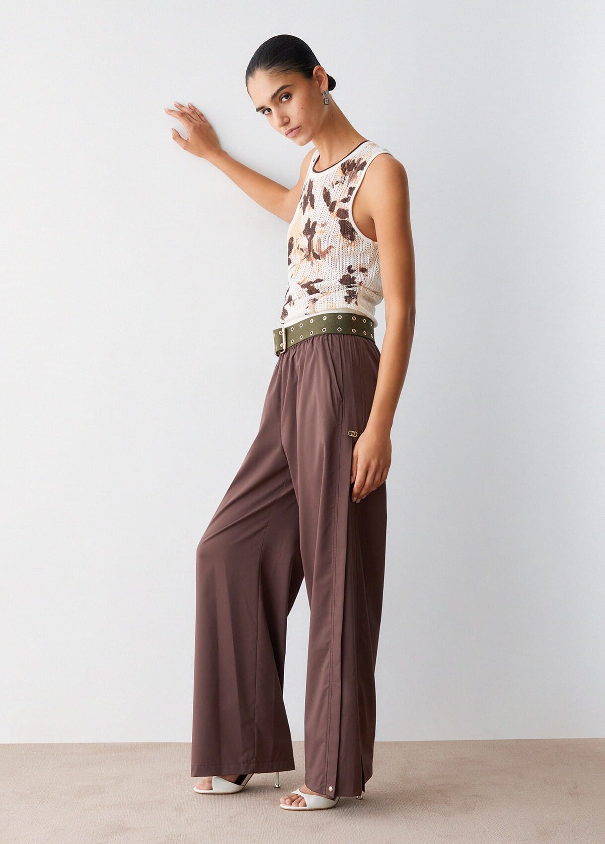Liu Jo Trousers With Slits