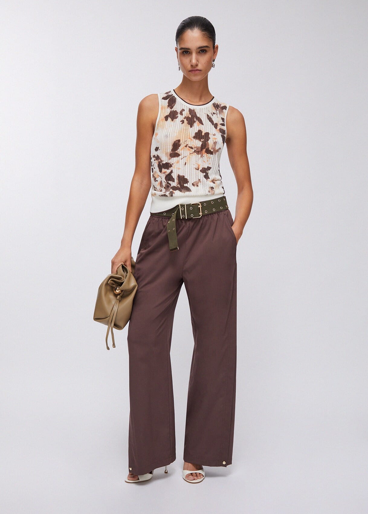 Liu Jo Trousers With Slits
