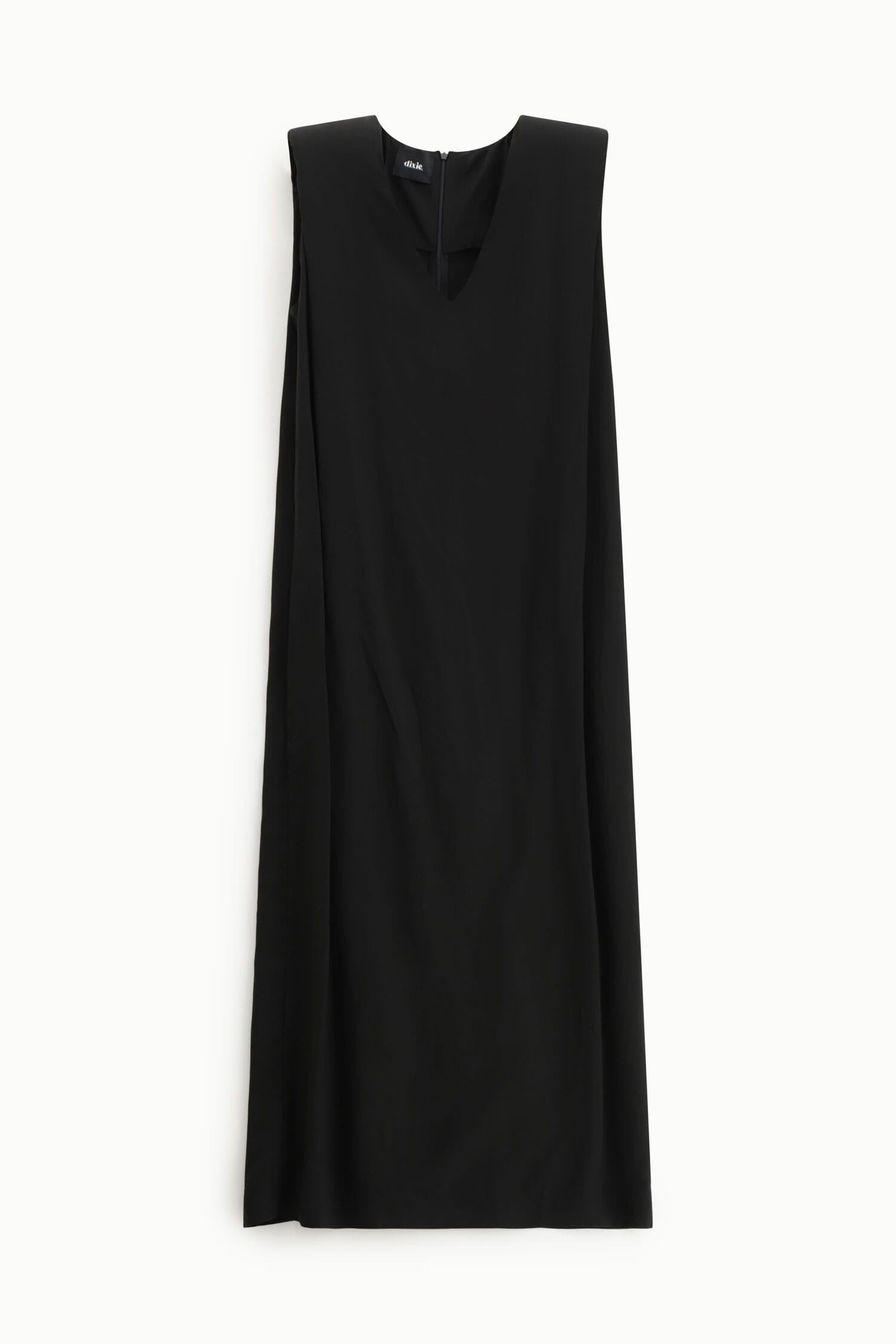 Robe longue à col V Dixie