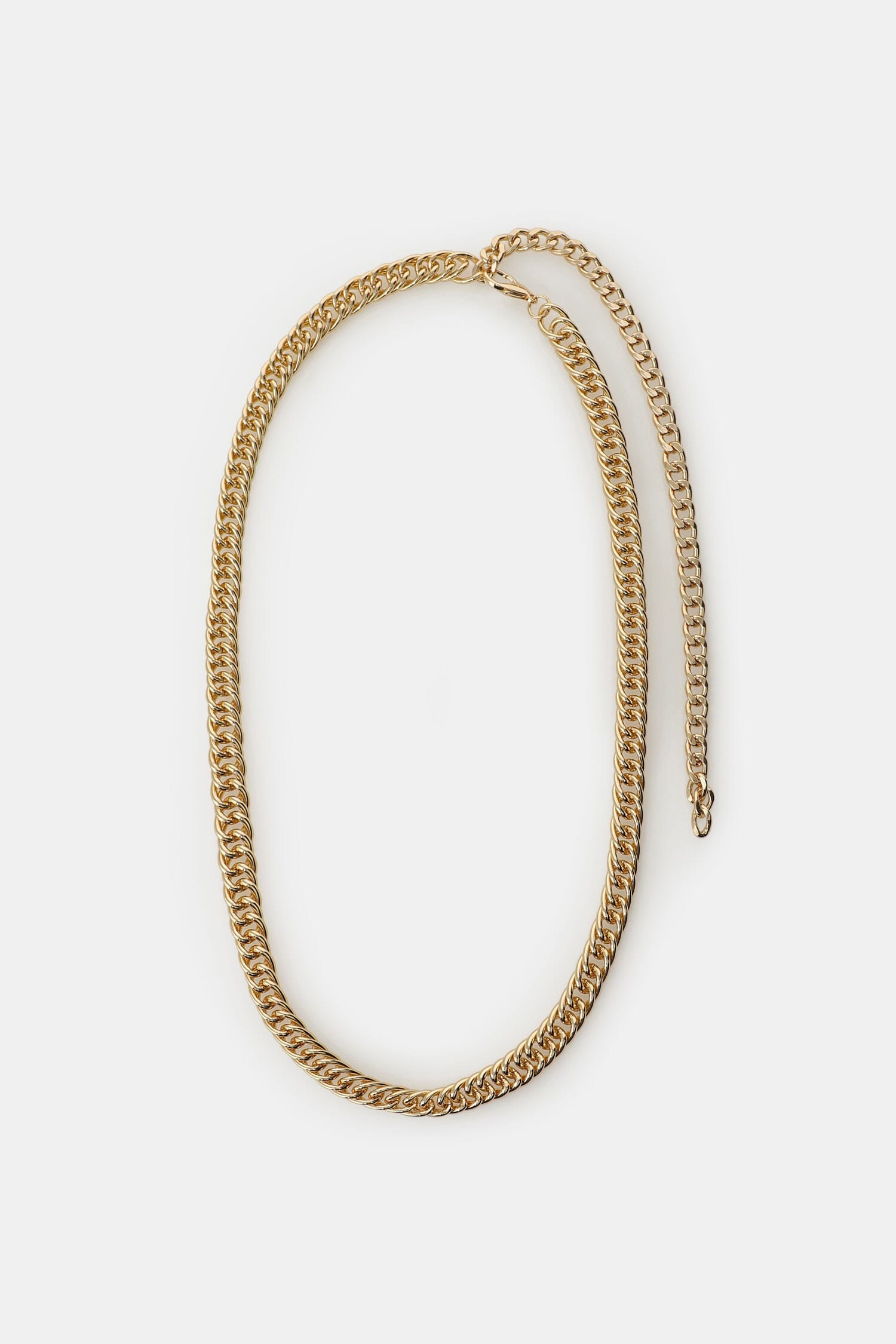 Collier à chaîne réglable en tricot plat Dixie