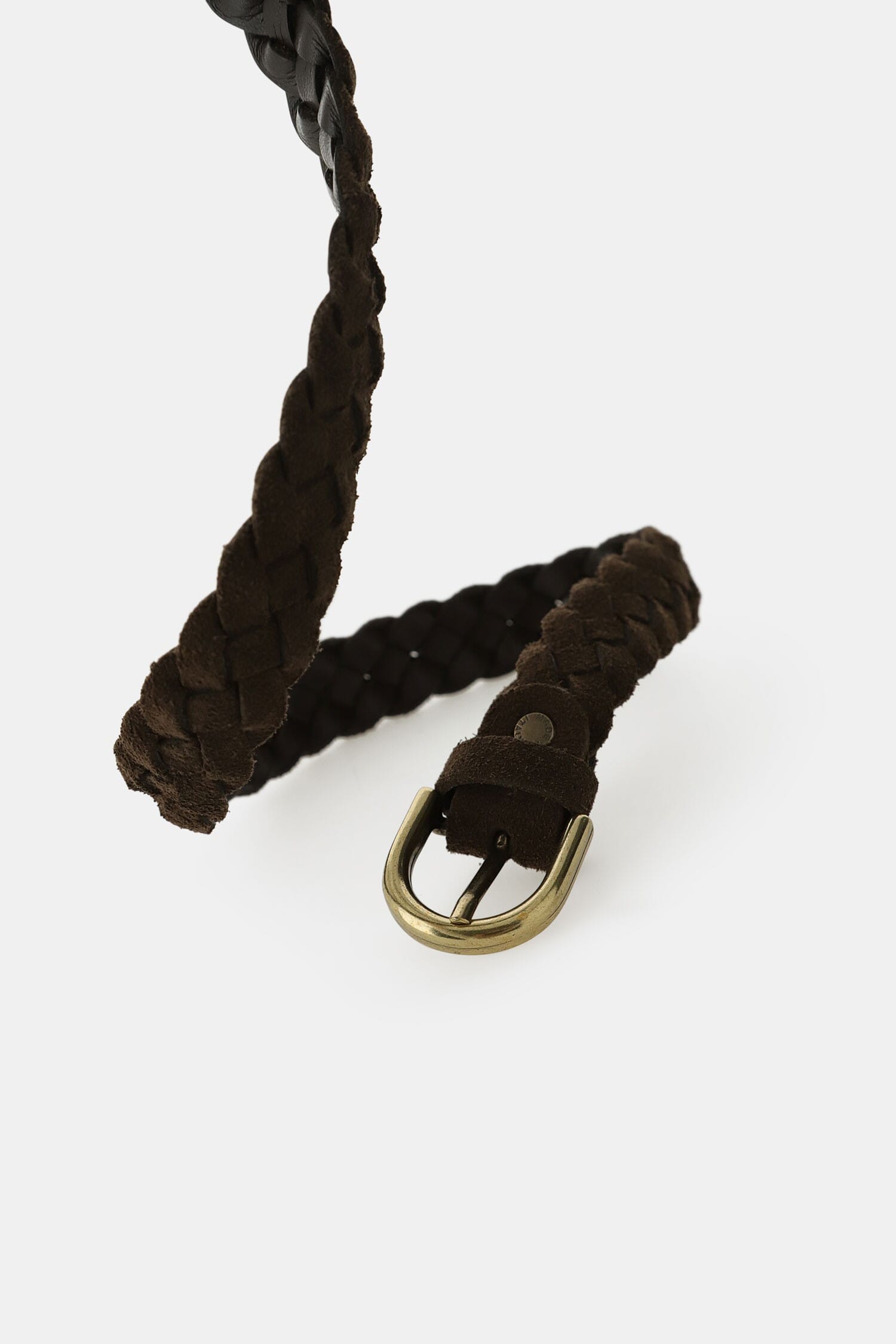 Cintura Intrecciata Fibbia Metallo Opaco Dixie