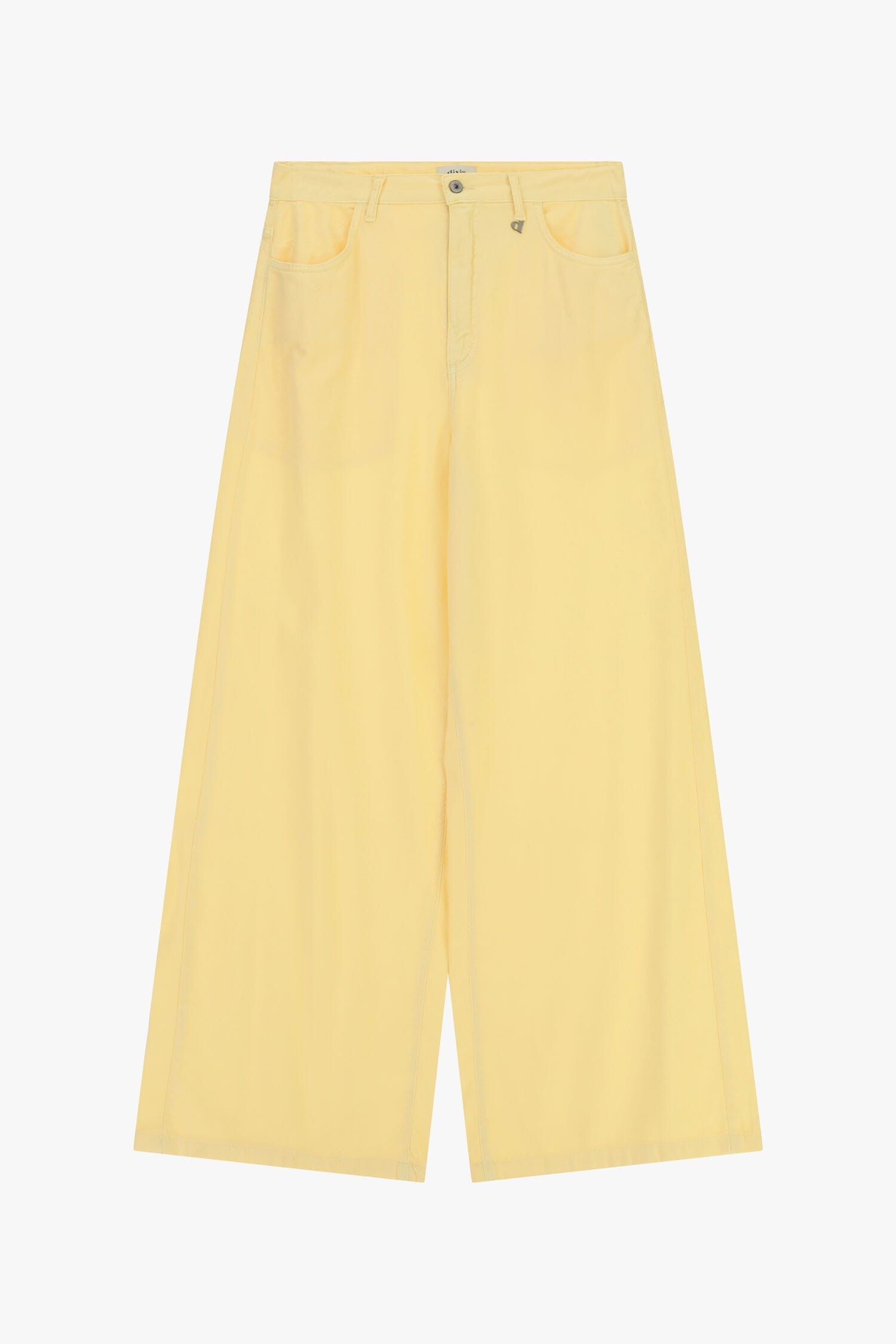 Trousers Palazzo A Vita Alta Con Gamba Ampia Dixie