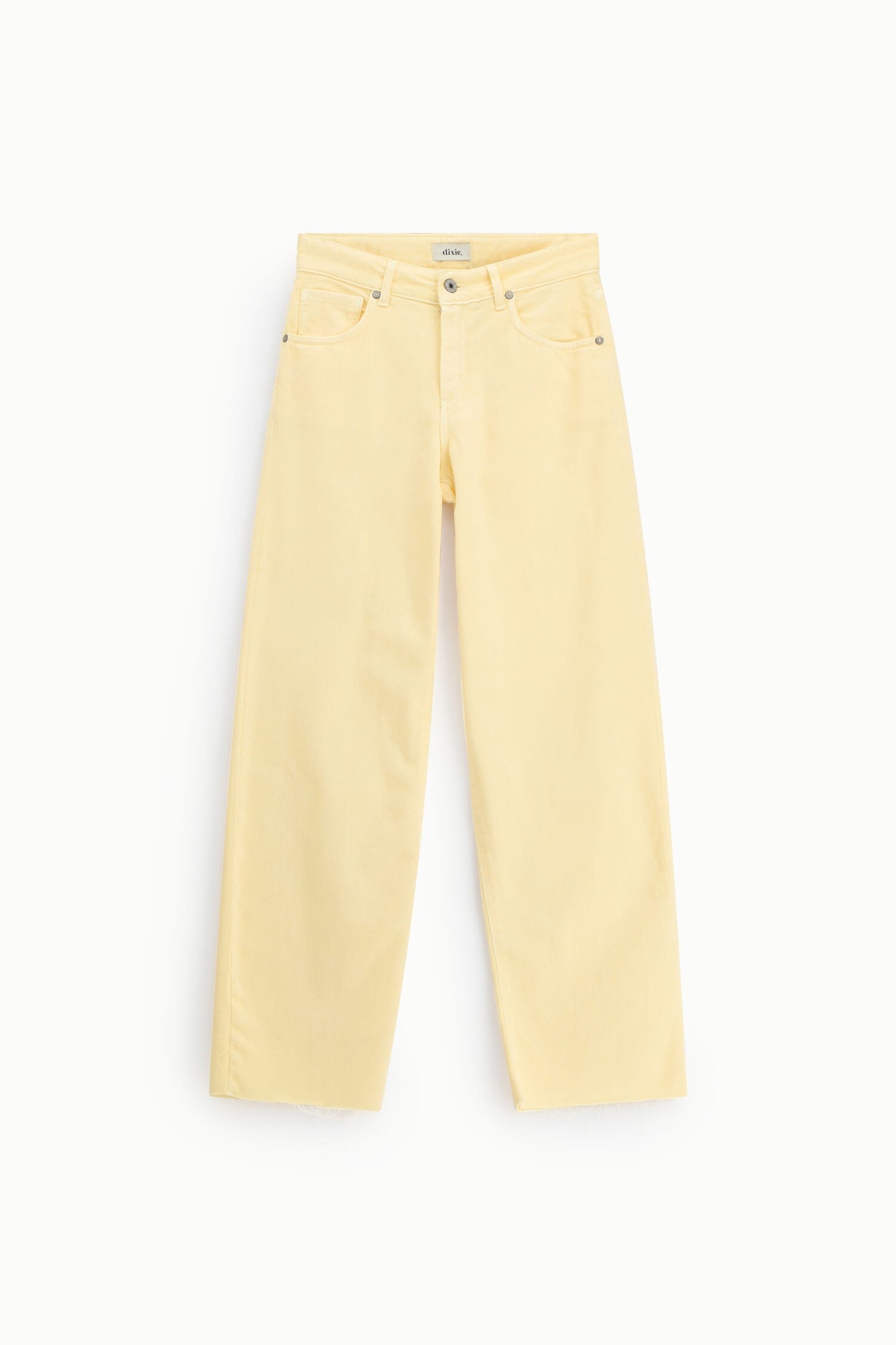 Dixie High Waist Five Pocket Wide Leg Jeans