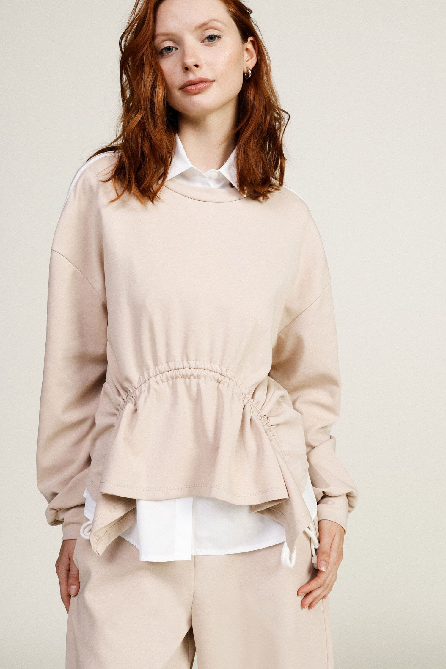 Sweat à capuche Dixie avec boucles ajustables
