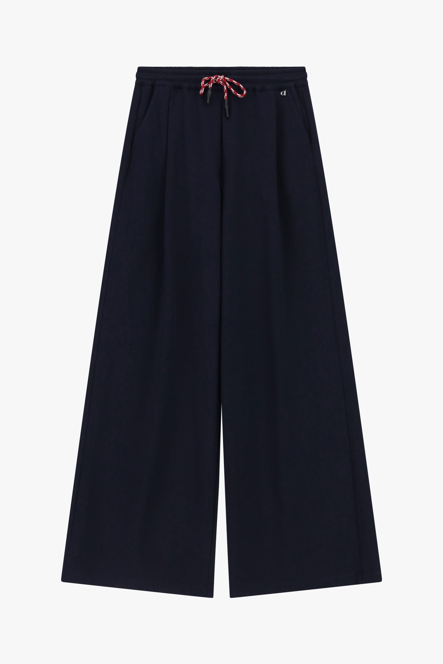 Palazzo Trousers With Elasticated Waist And Drawstring Dixie