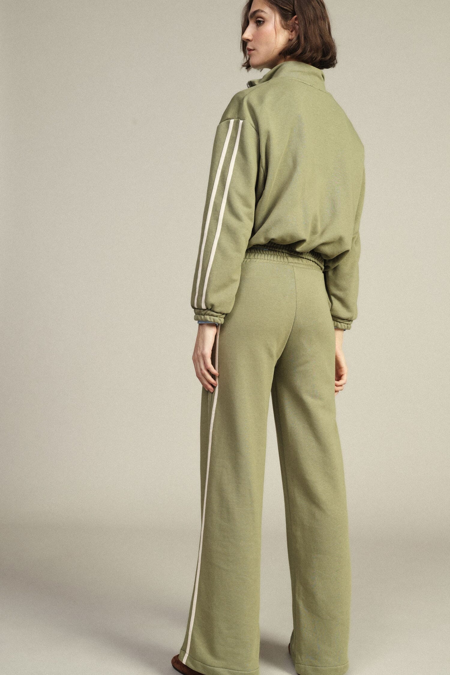 Palace Trousers With Drawstring And Side Bands Dixie