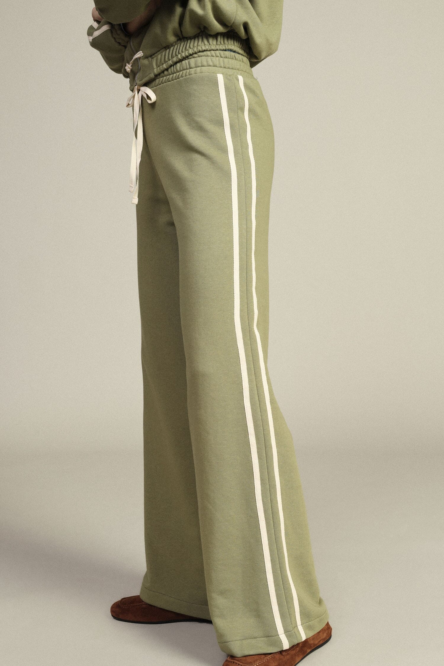 Palace Trousers With Drawstring And Side Bands Dixie