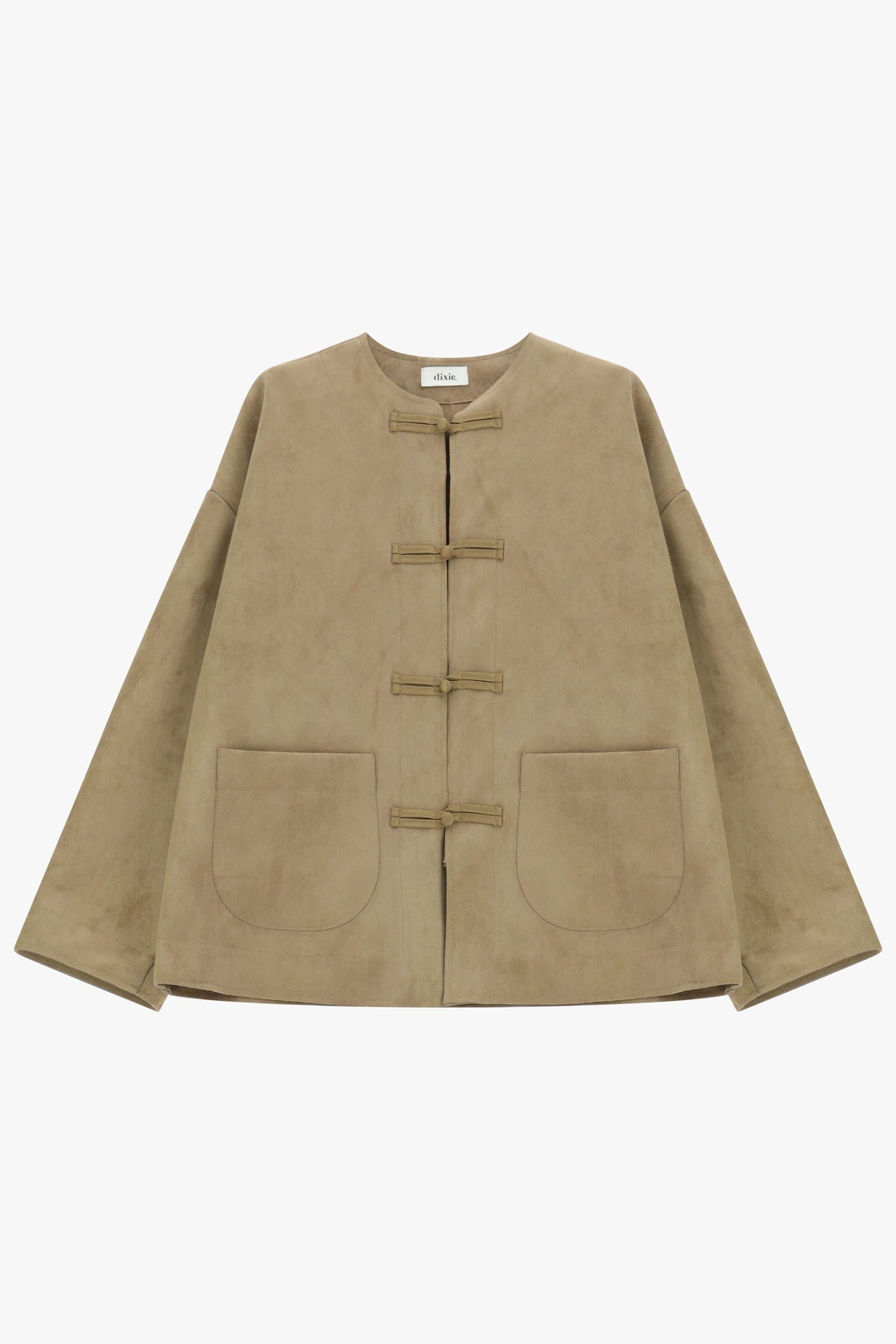 Giacca Camicia Con Chiusura Orientale E Tasche Applicate Dixie