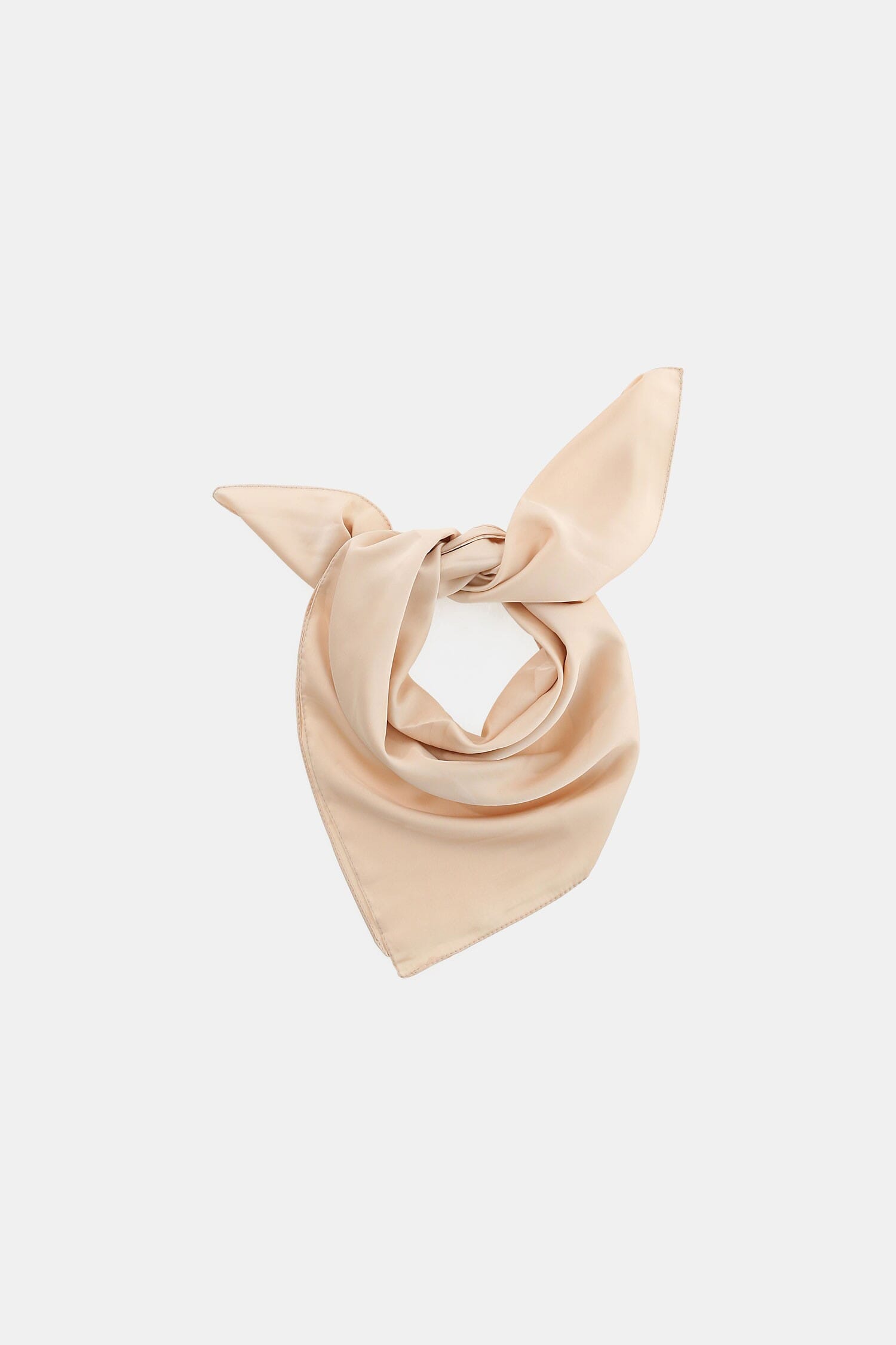 Plain Square Scarf With Simple Hem Please