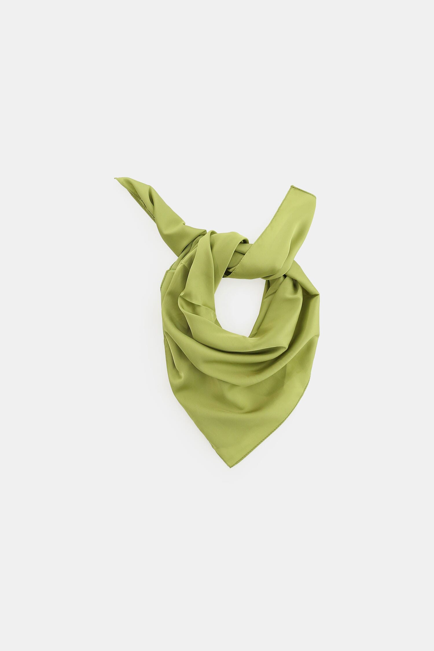 Plain Square Scarf With Simple Hem Please