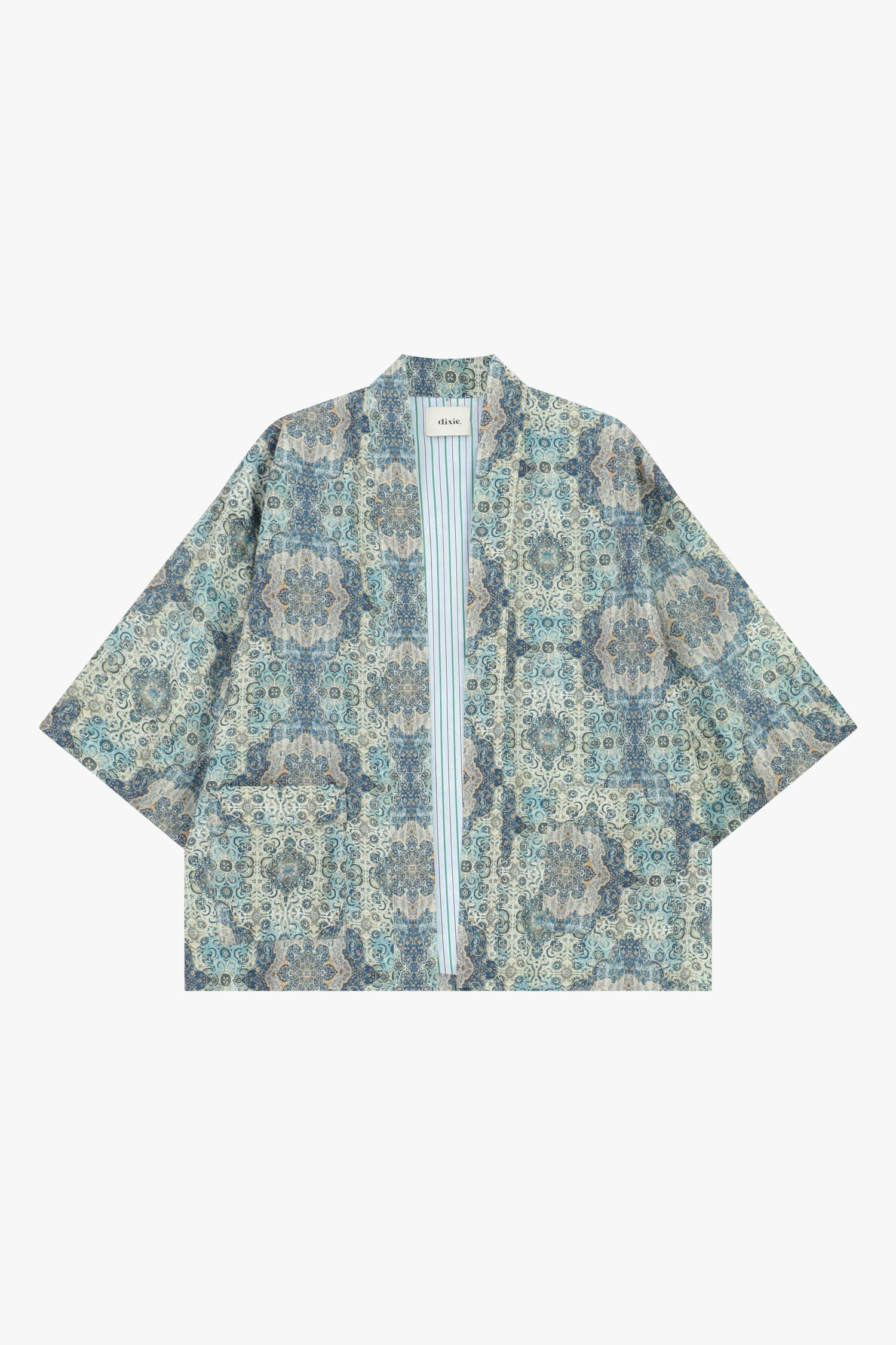Dixie Wide Sleeve Geometric Fantasy Shirt Jacket