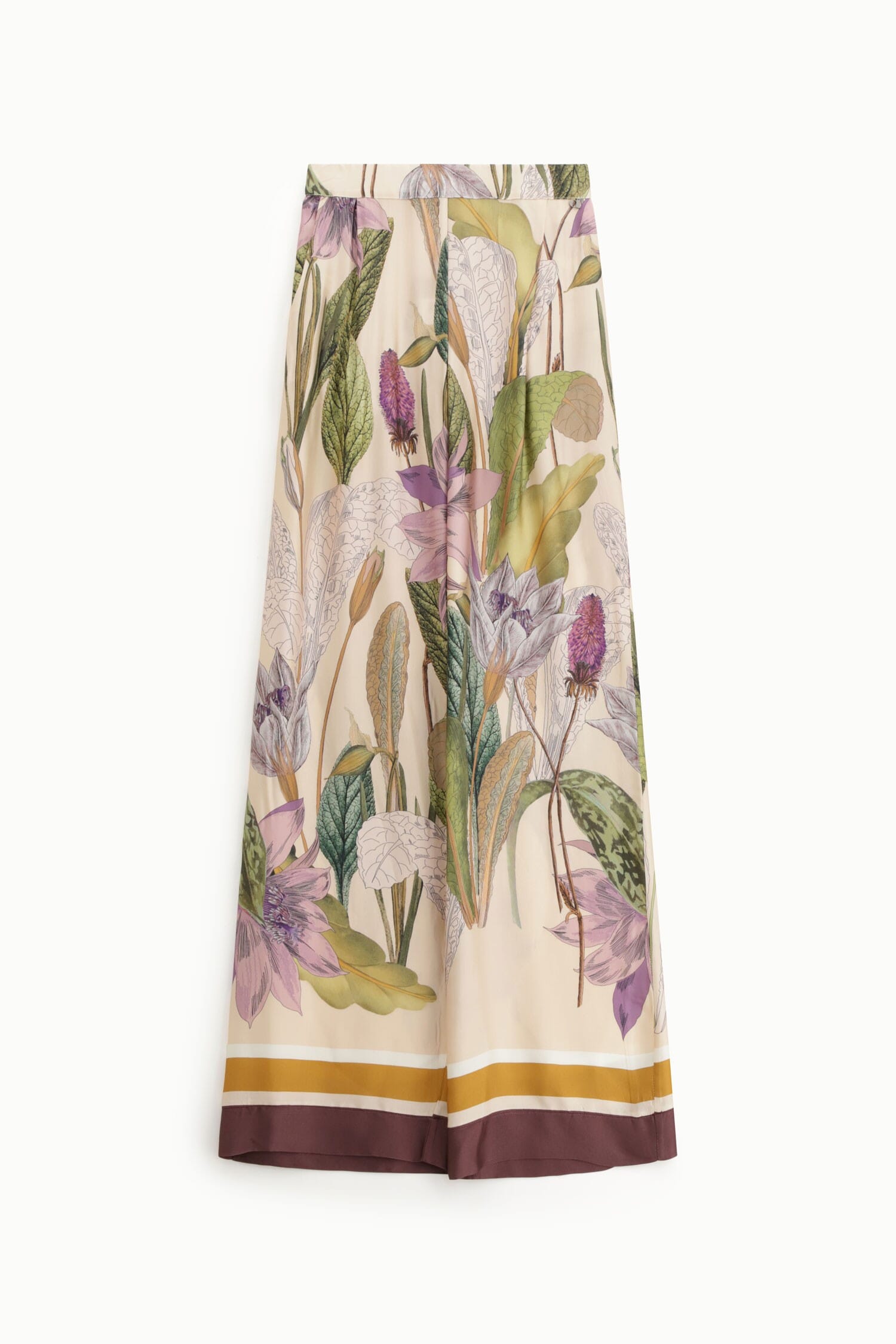 Palace Trousers Botanical Fantasy High Waisted Dixie