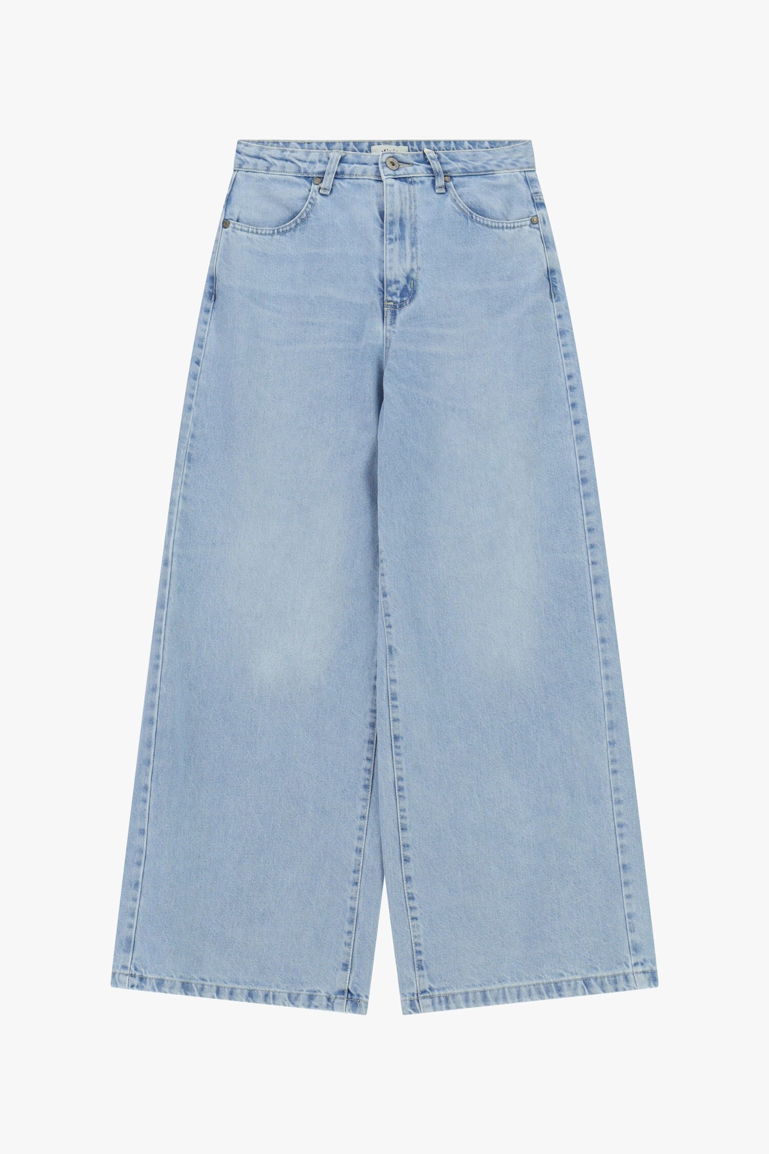 Jeans A Gamba Ampia Cinque Tasche Vita Regolare Dixie