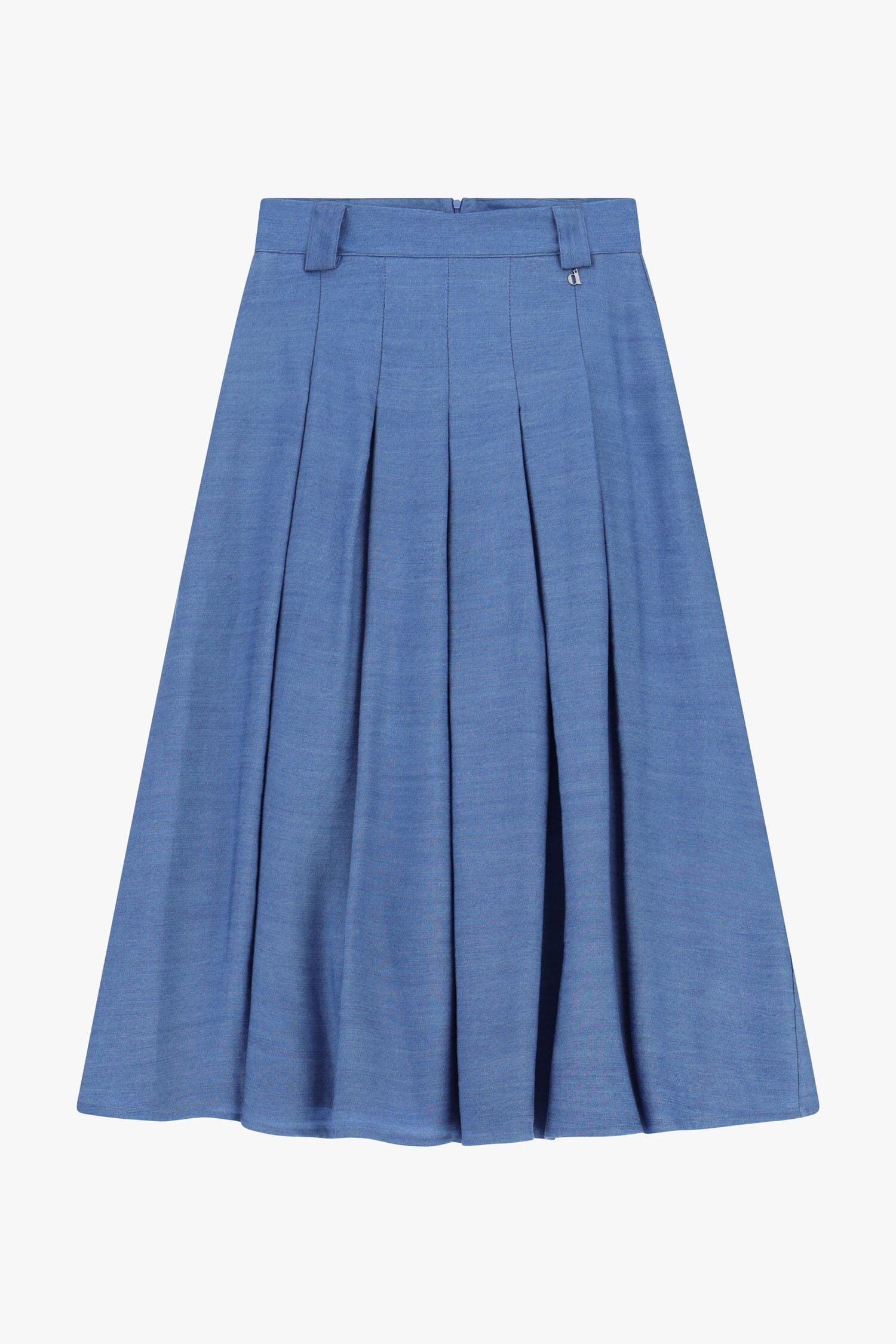 Midi Pleated Skirt With Loops Dixie