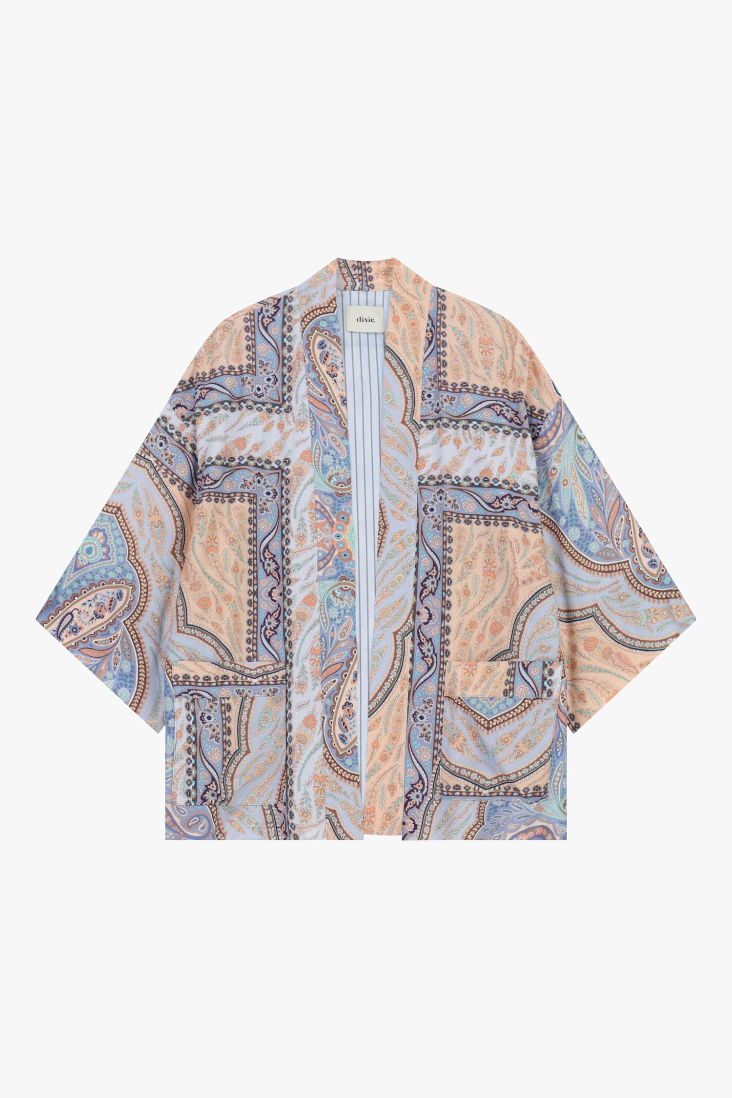 Dixie Wide Sleeve Paisley Fantasy Shirt Jacket