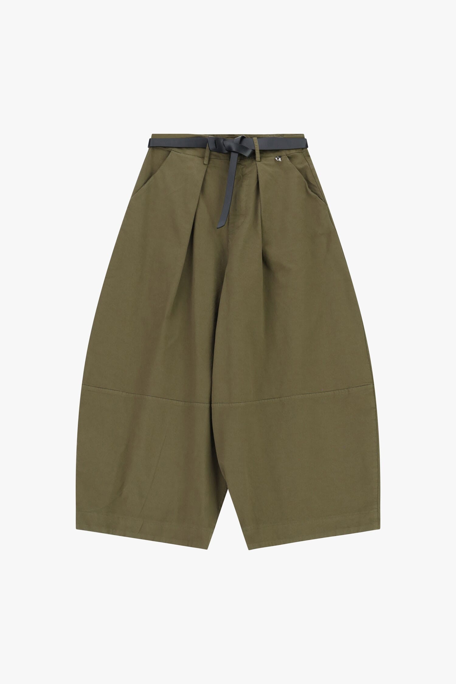 Dixie wide-leg palazzo trousers with knotted belt