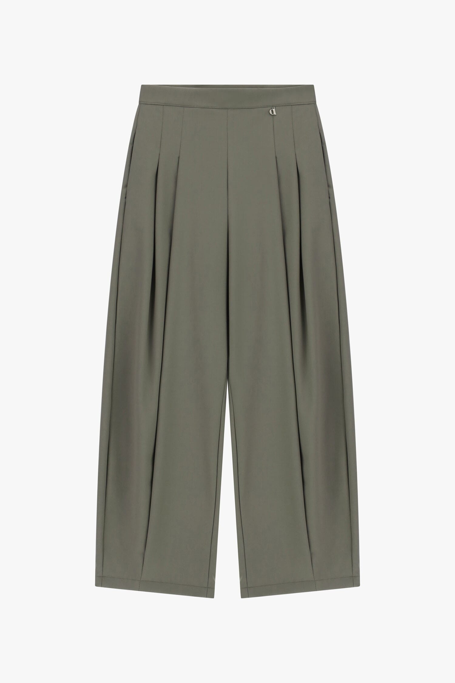 Pantalon cropped Palace avec plis sur le devant Dixie