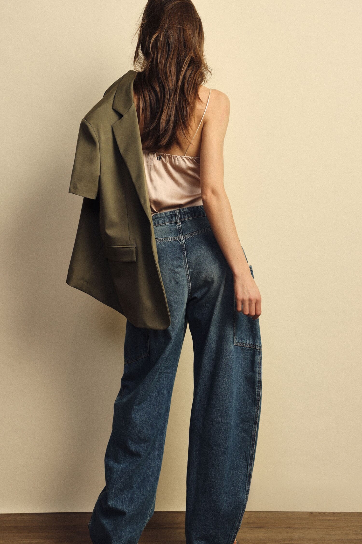 Jeans Balloon Con Tasche Laterali Ampie Dixie