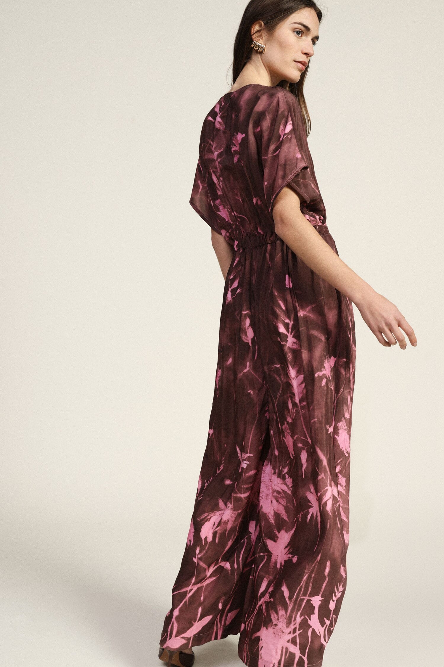 Dixie Wide Floral Print Jumpsuit