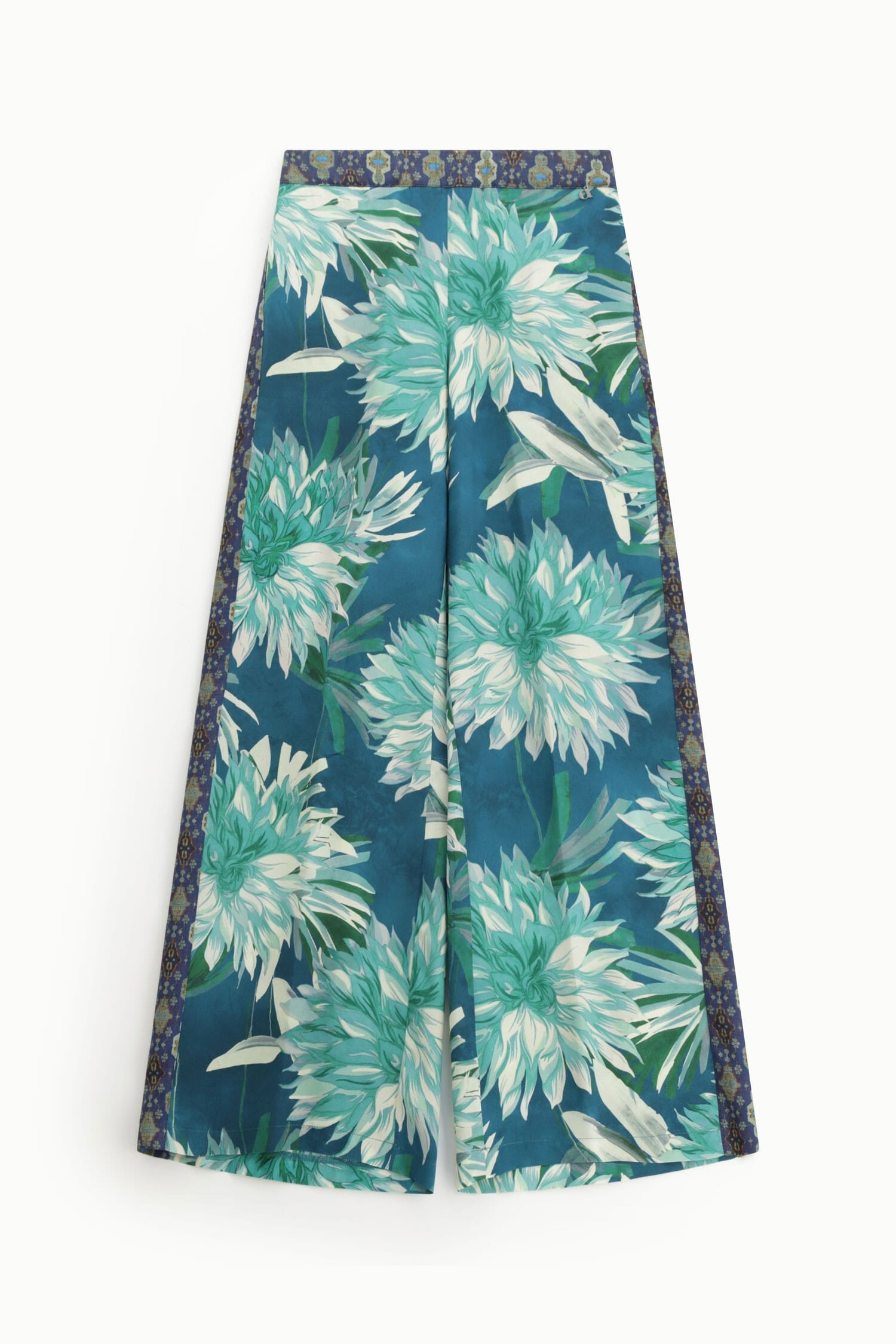 Pantalon Palace à larges fleurs Dixie