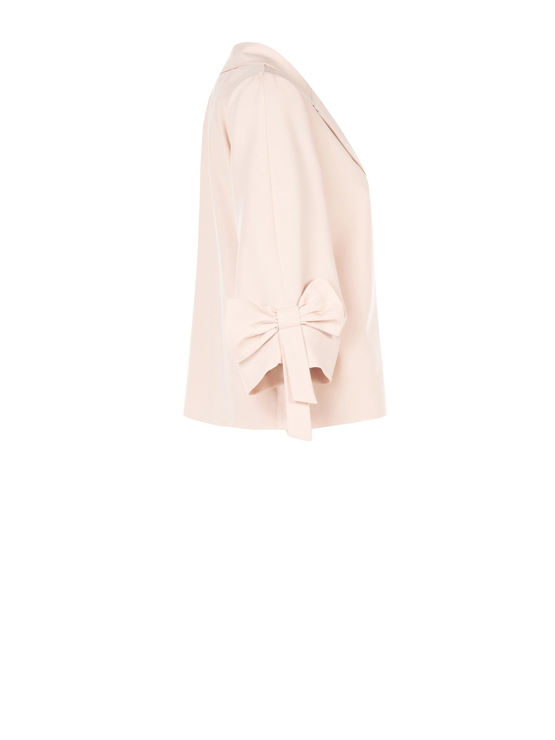 Giacca Blazer Ampia Con Maxi Fiocchi Sulle Maniche Rinascimento