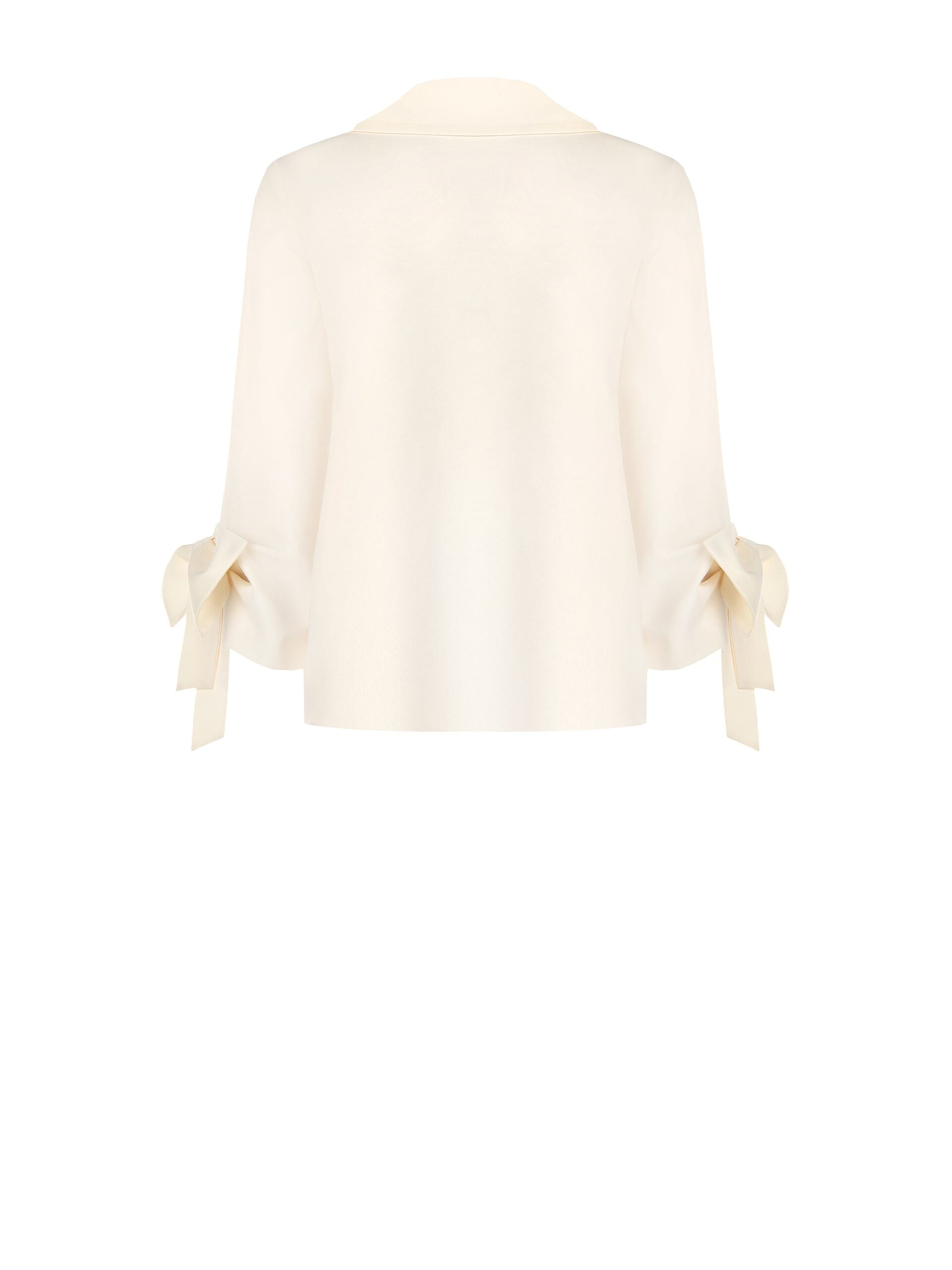 Giacca Blazer Ampia Con Maxi Fiocchi Sulle Maniche Rinascimento