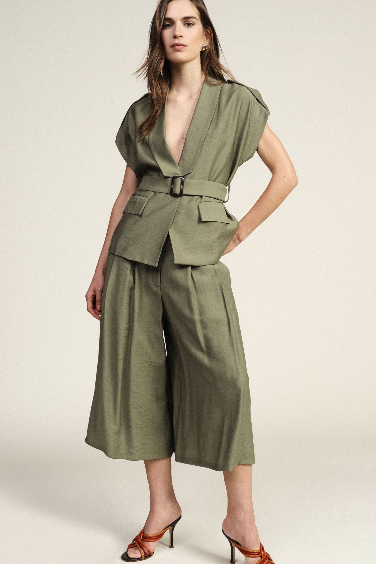 Dixie Soft Pleated Trousers