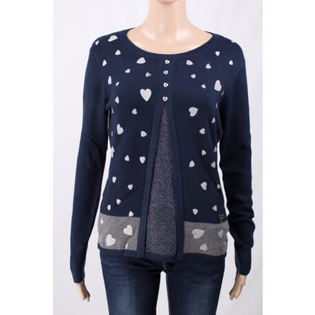 Sweater With Hearts Dorabella
