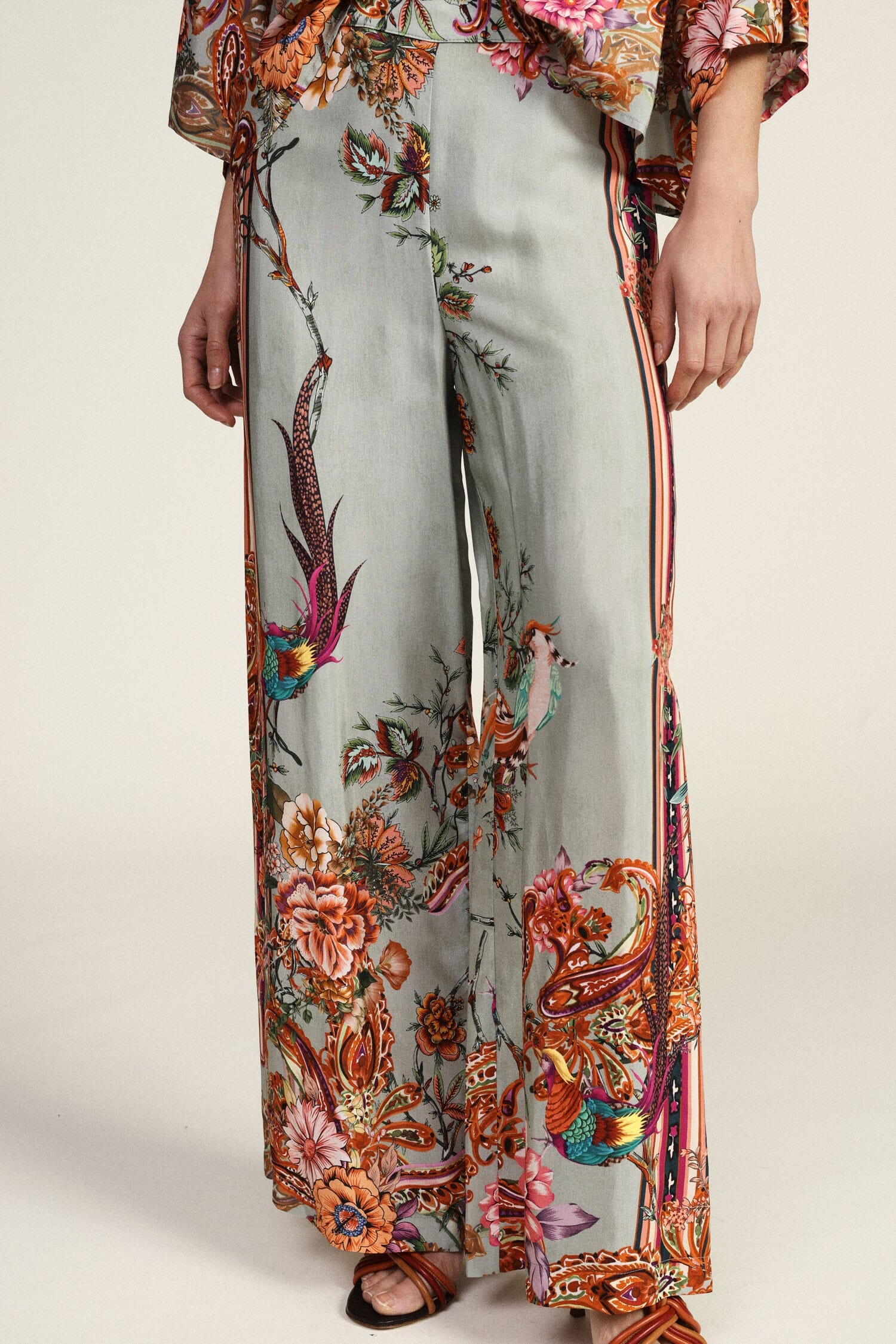 Dixie Floral Patterned Palace Trousers