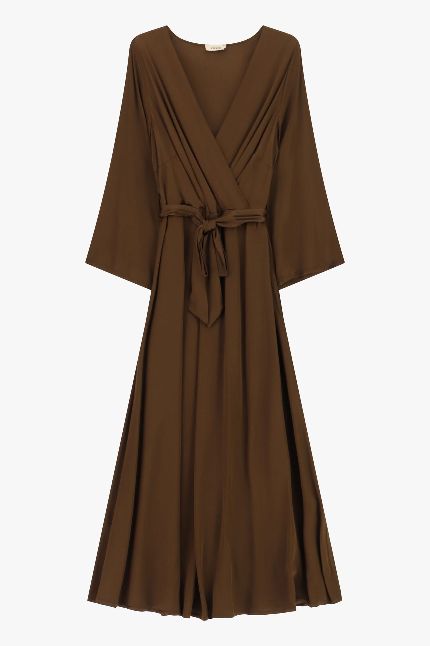 Robe midi avec ceinture croisée Dixie