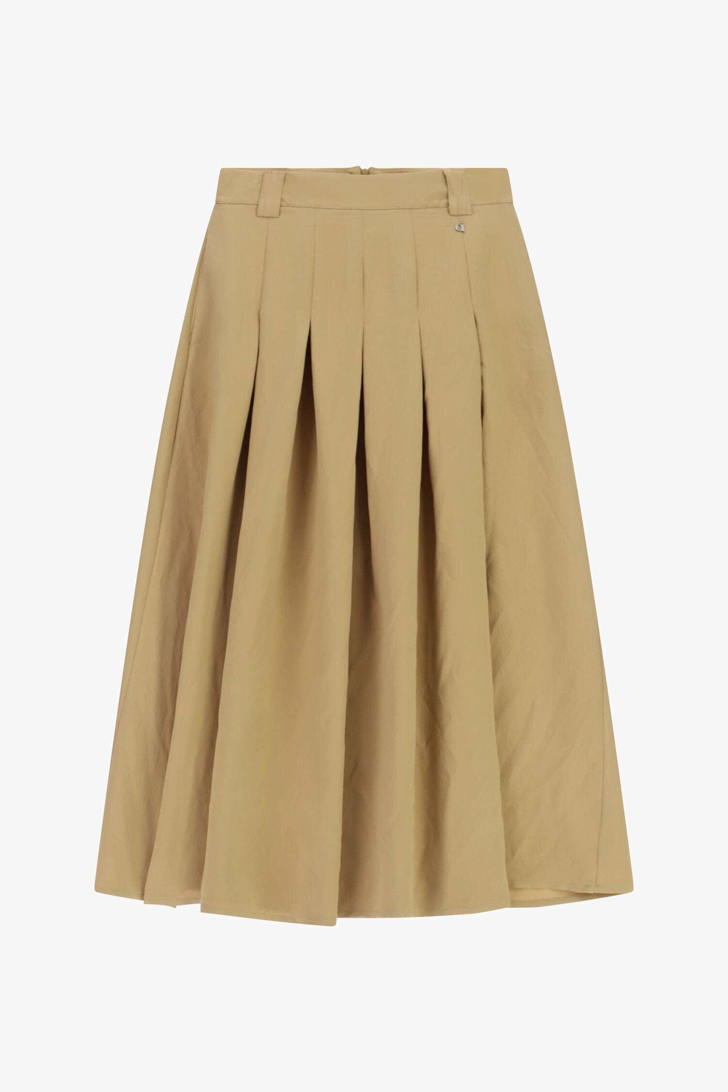 Gonna A Pieghe Midi Con Passanti In Vita Dixie