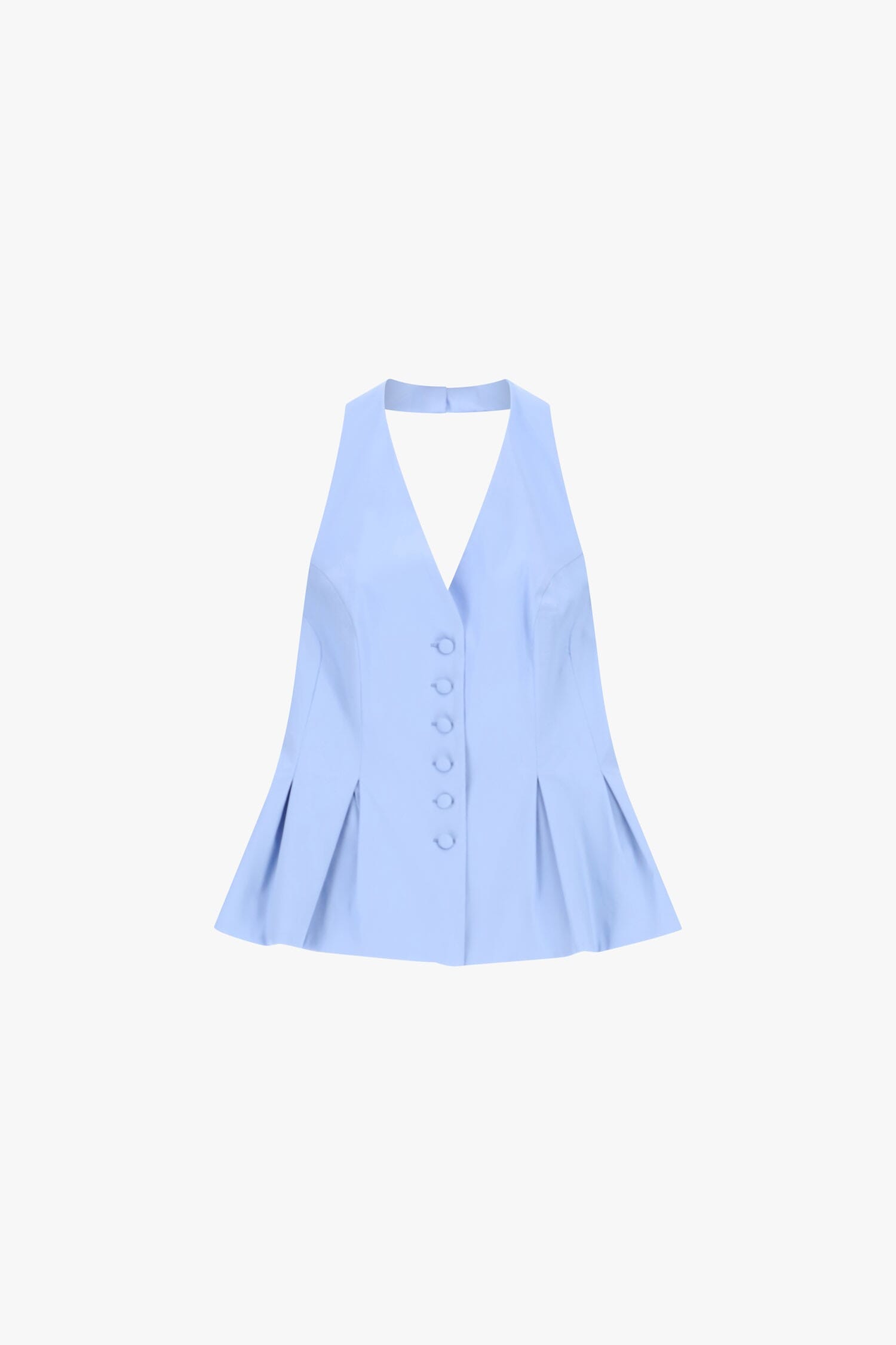 Gilet évasé sans manches Fermeture à boutons Dixie