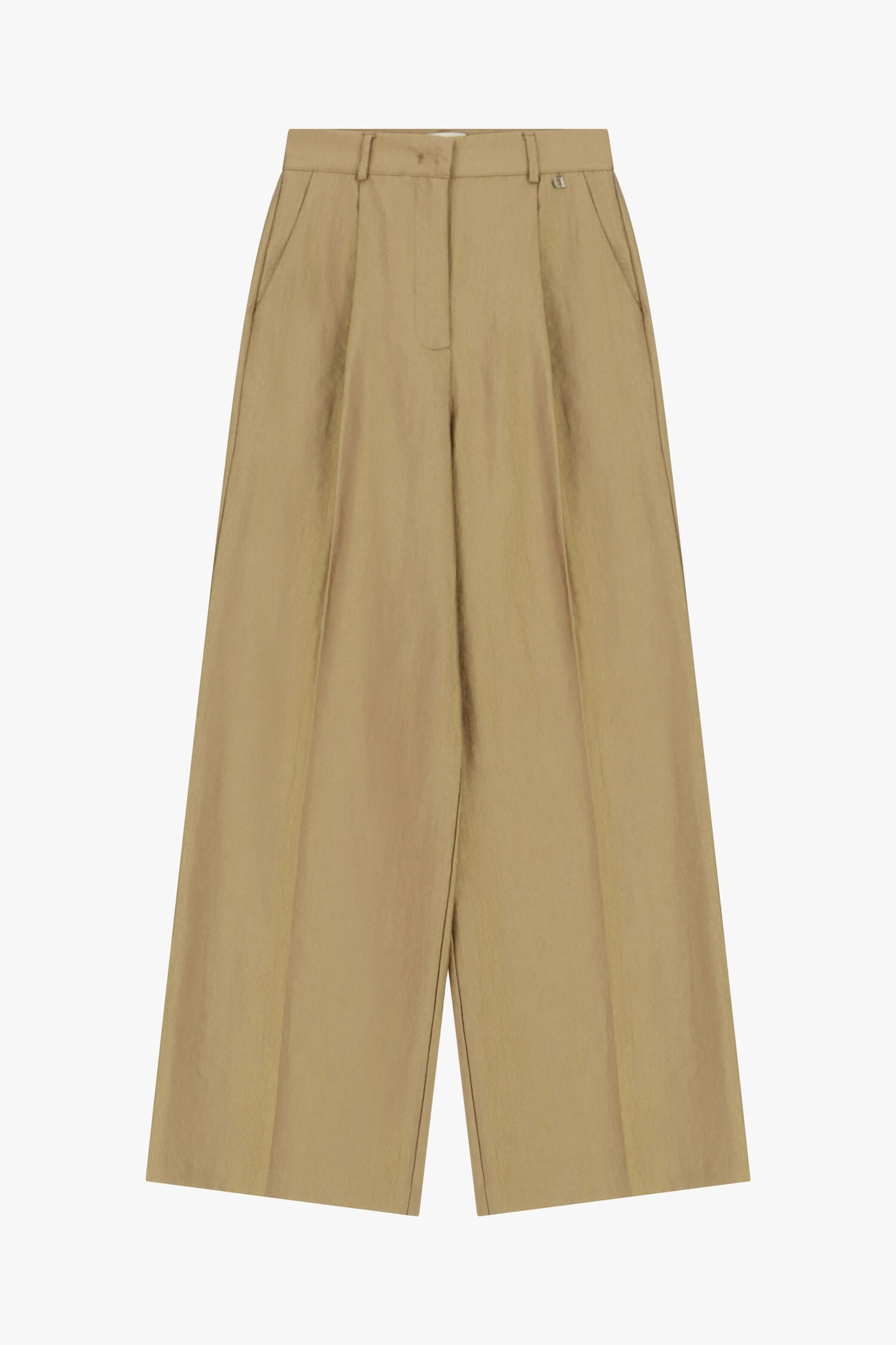 High Waisted Palace Trousers With Front Darts Dixie