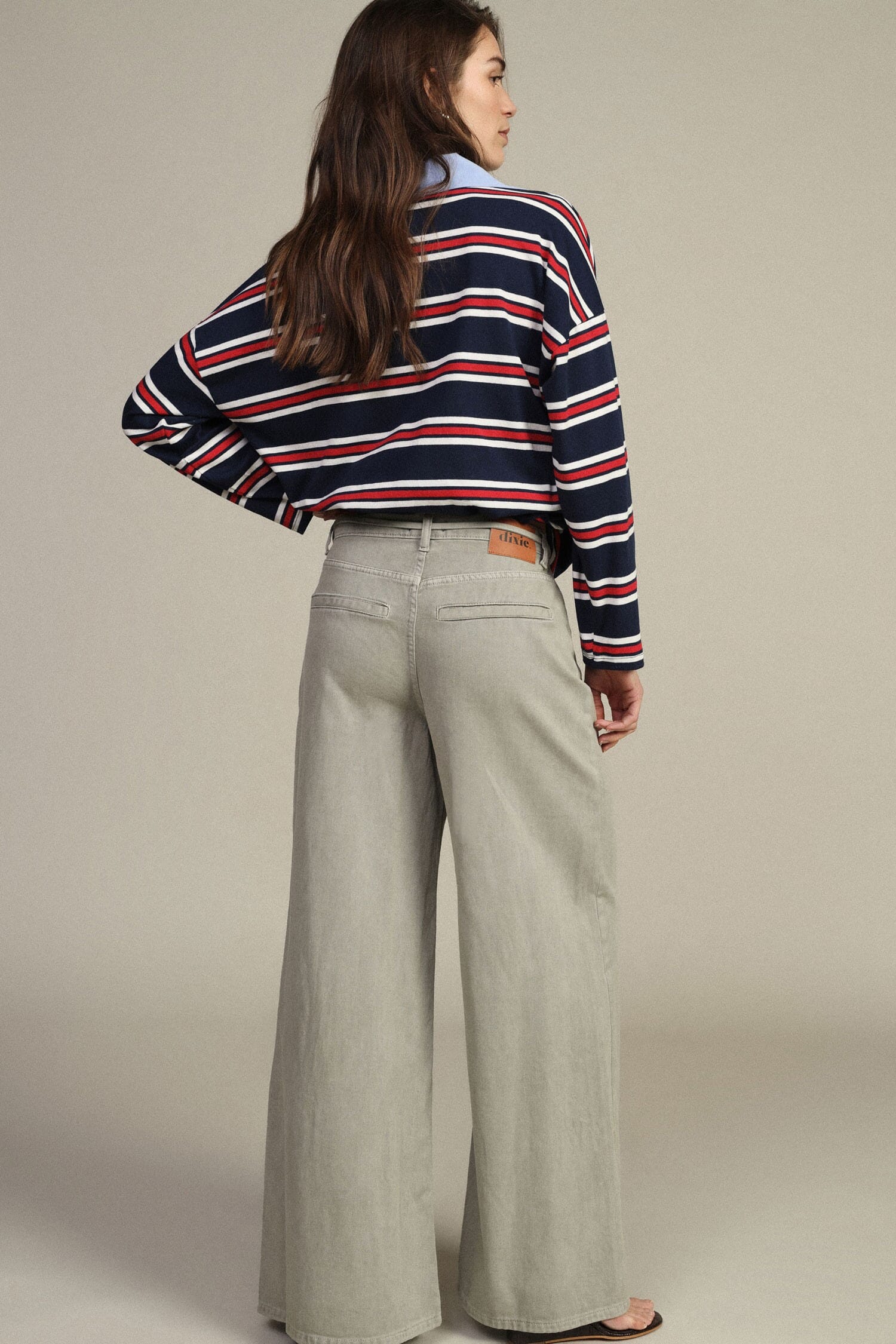 Dixie Waistband Flared Jeans