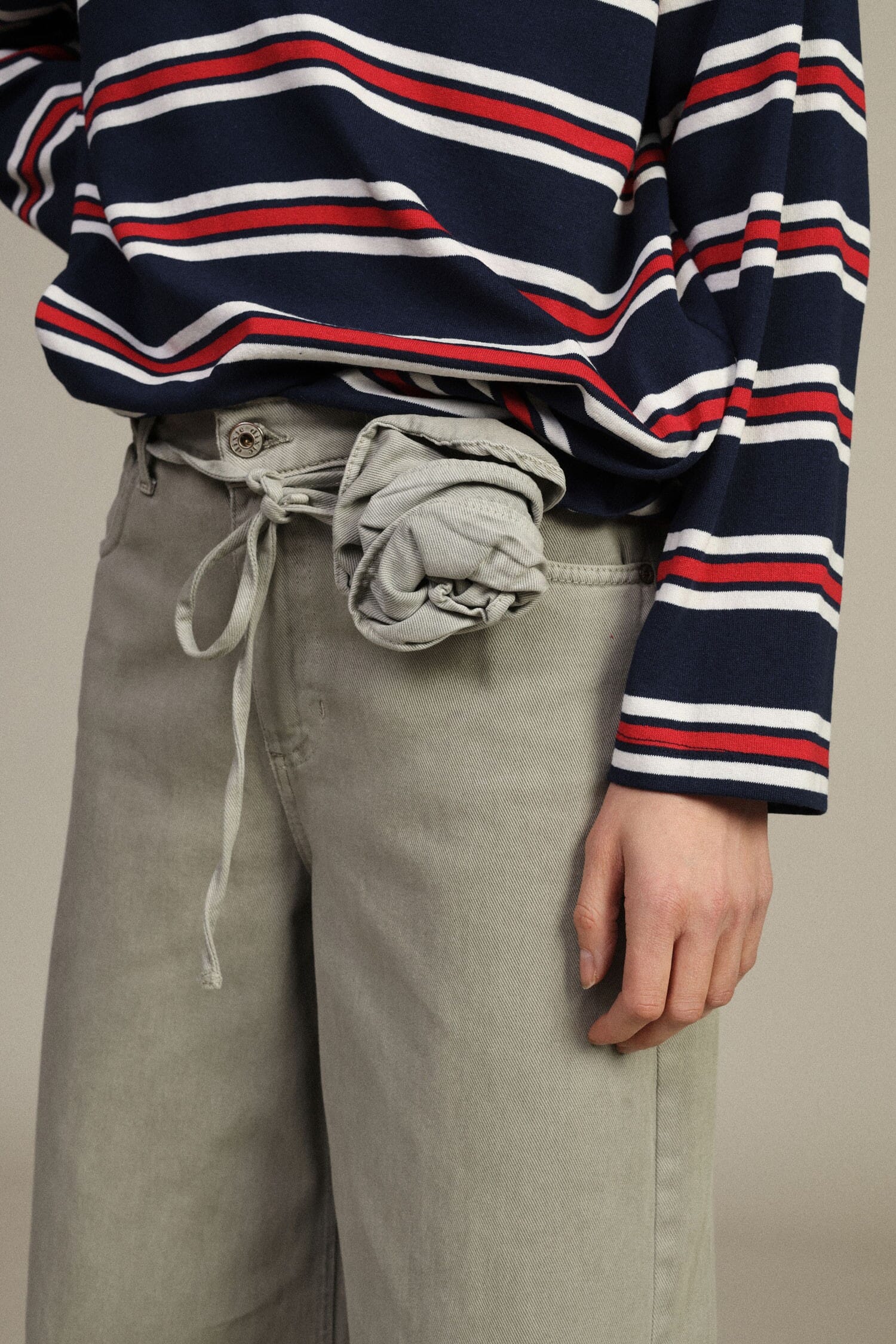 Dixie Waistband Flared Jeans