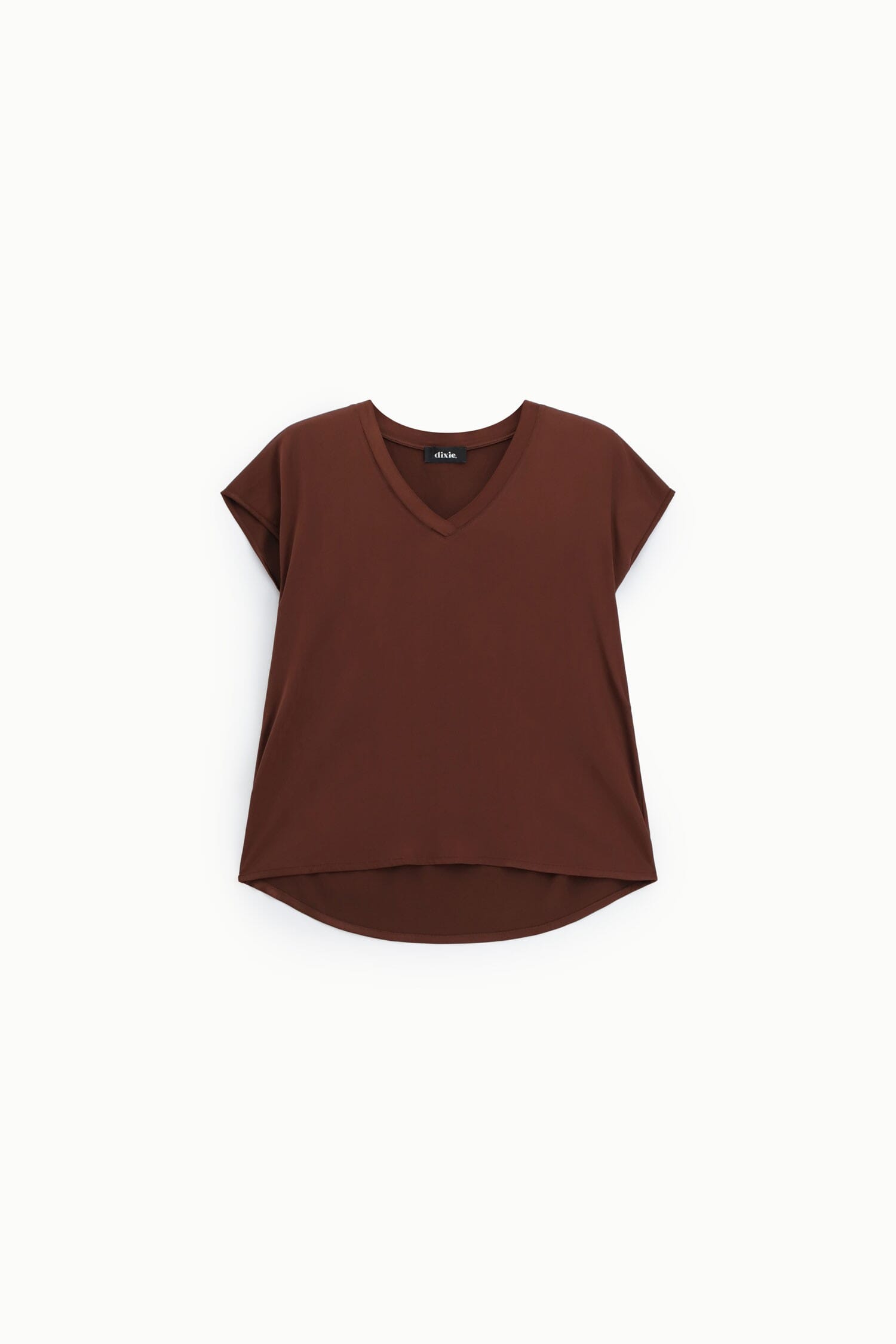 Dixie V-neck Shirt With Short Sleeves